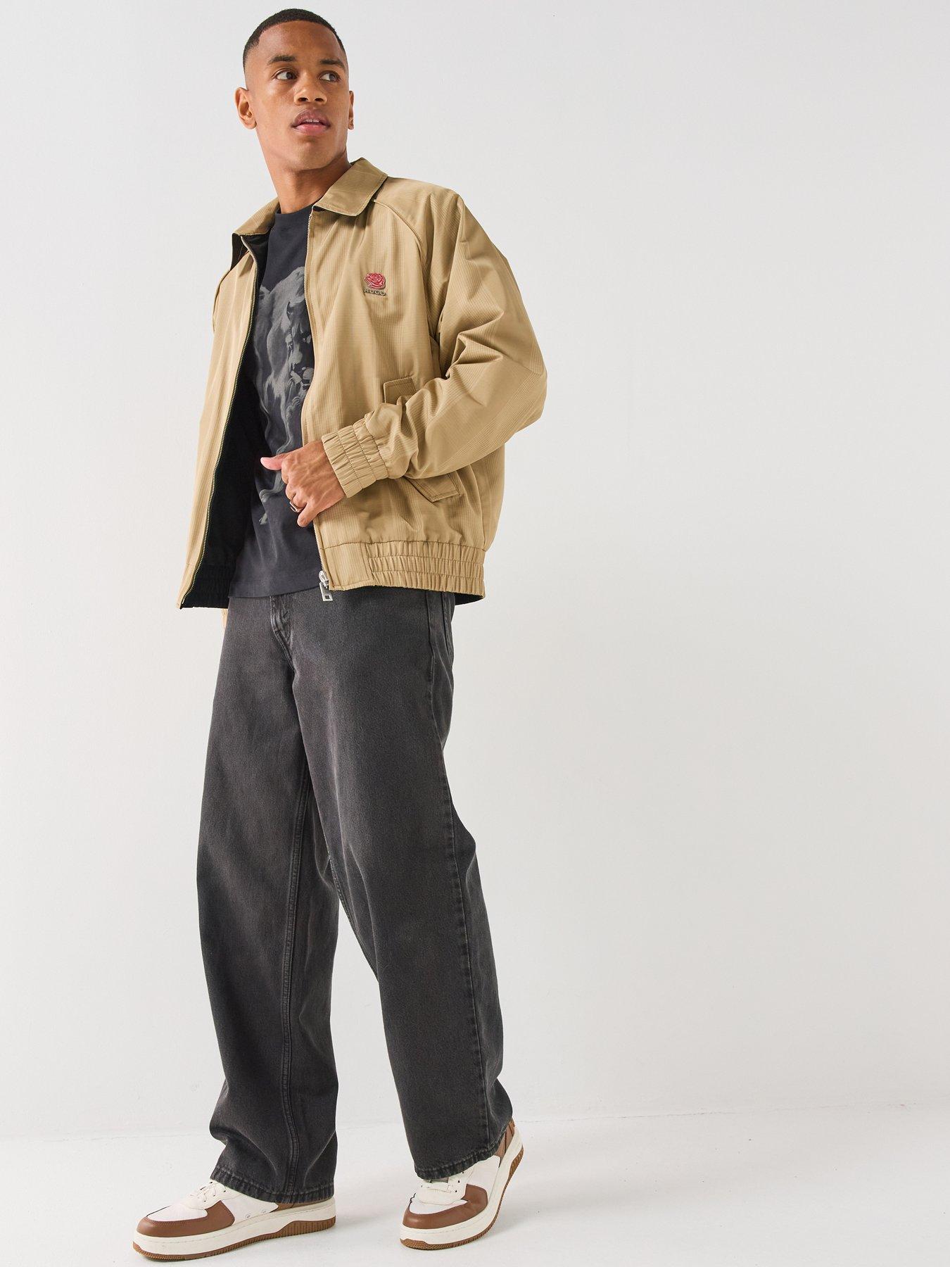 Image 3 of 6 of HUGO Hugo Bartus2631 Reversible Lightweight Harrington Jacket - Beige