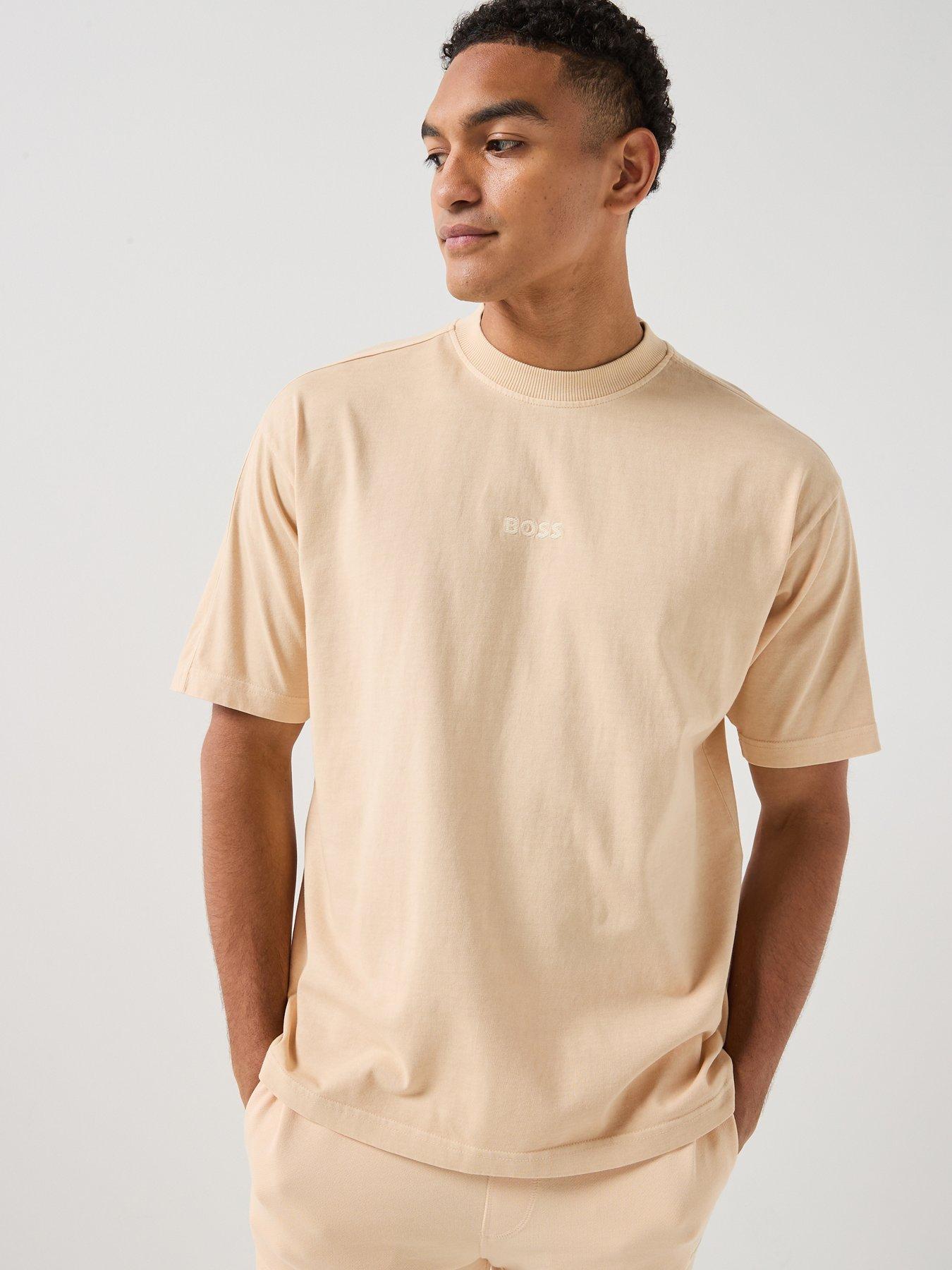 BOSS Central Tonal Logo T-Shirt - Orange