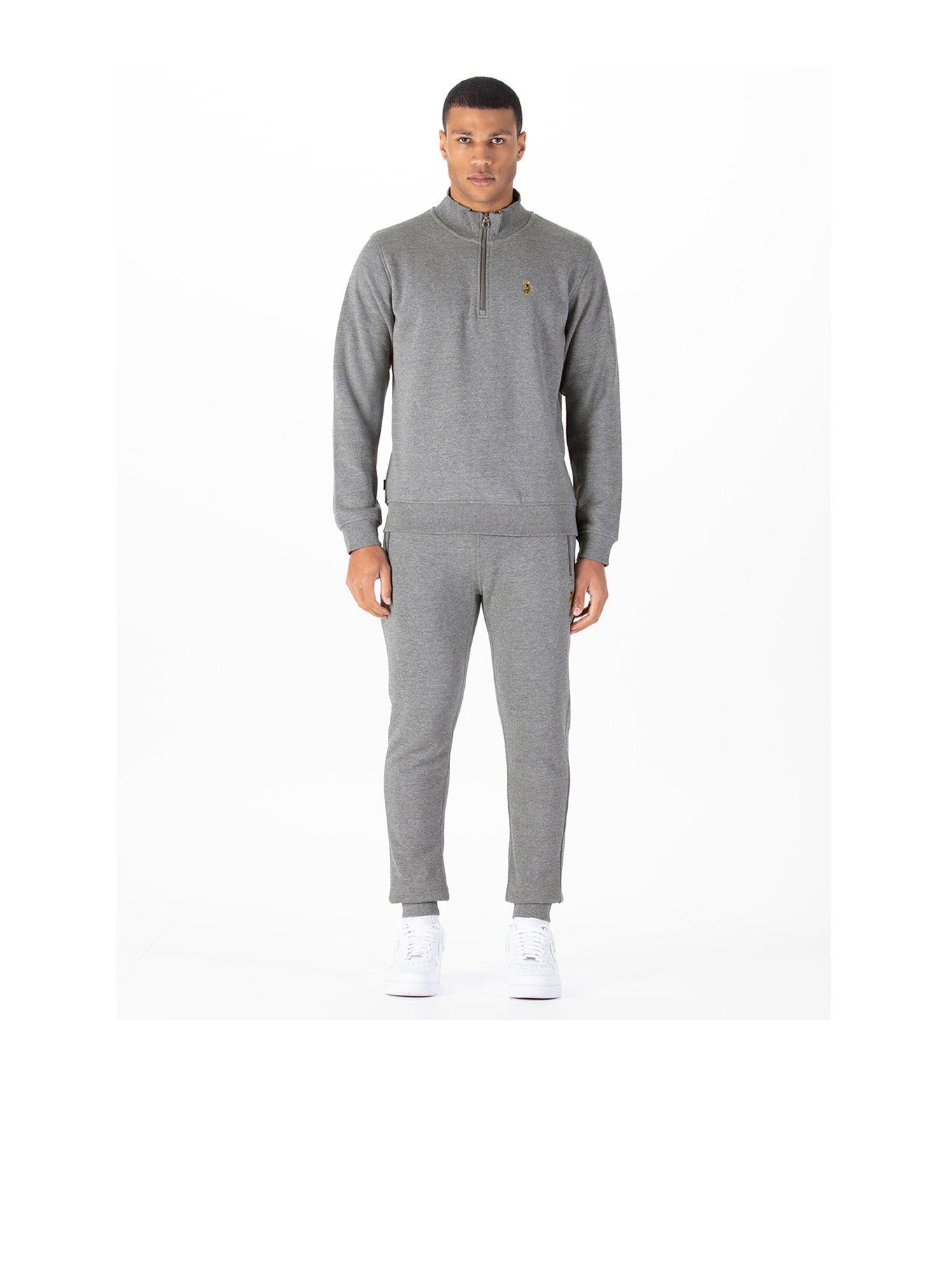 Luke 1977 Luke 1977 Sydney Rome 1000 320gsm Tracksuit Set - Grey