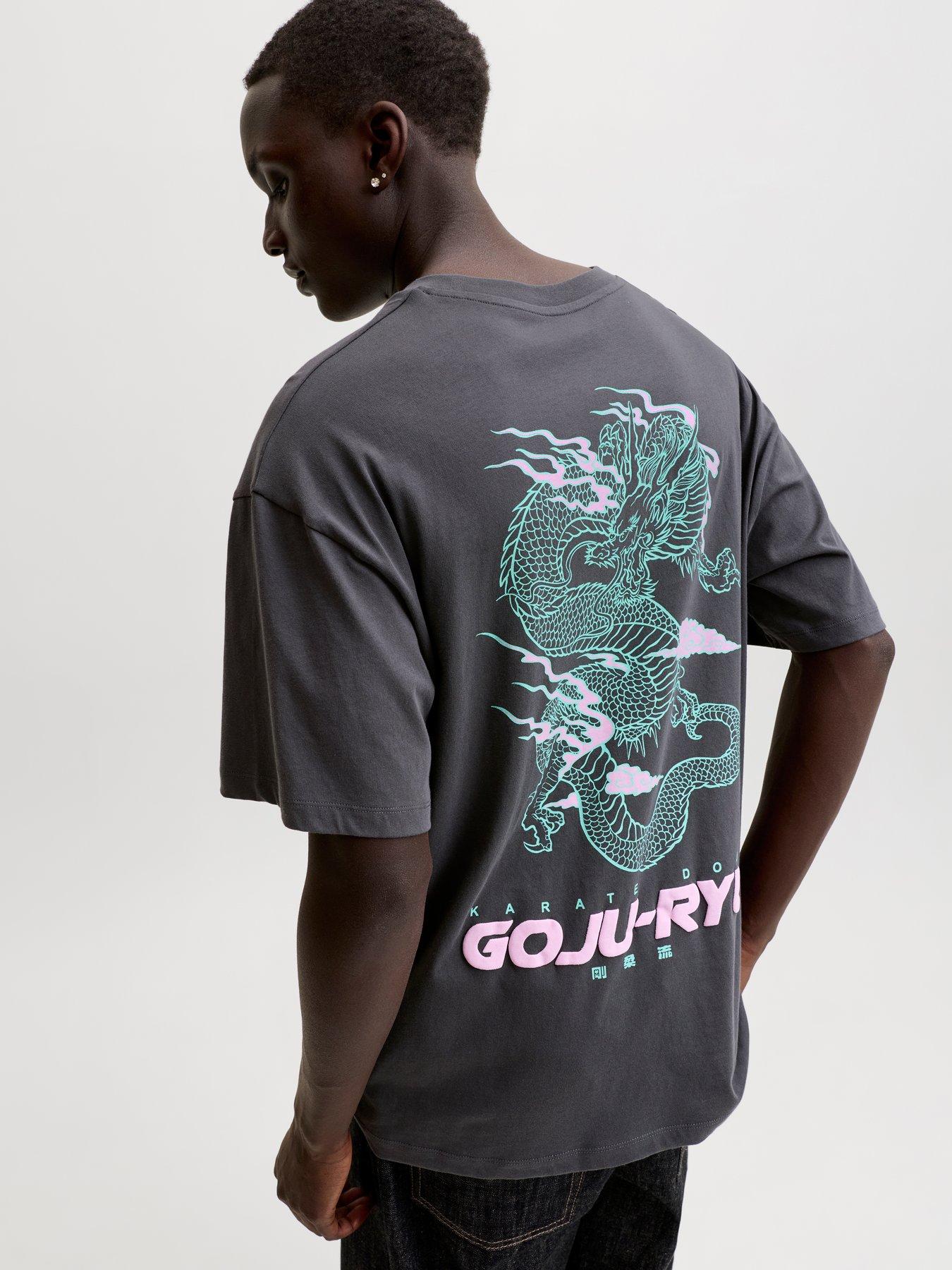 Jack & Jones Japanese Graphic T-shirt - Asphalt