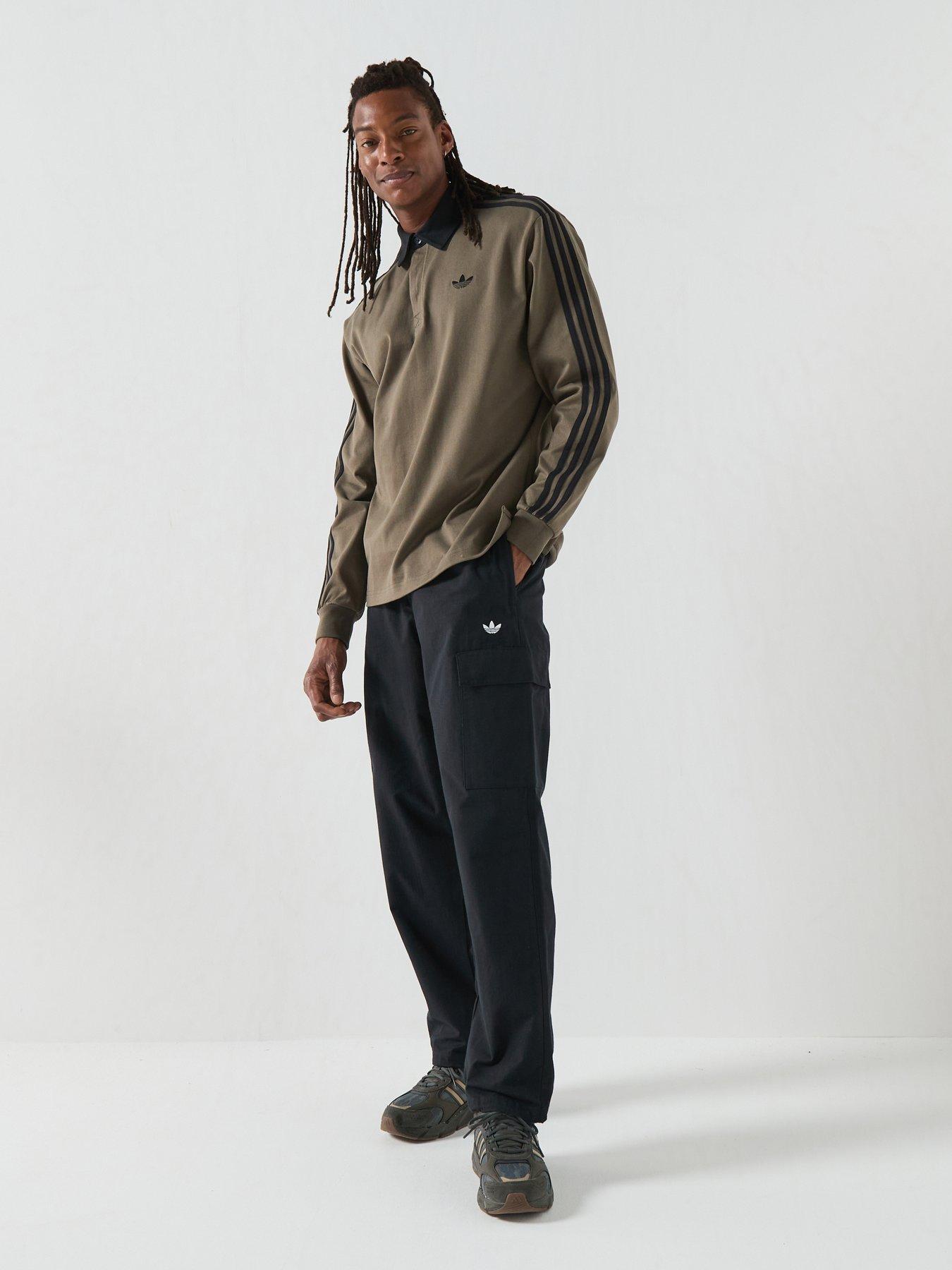 Image 3 of 5 of adidas Originals Mens Essential Cuff Pants - Black