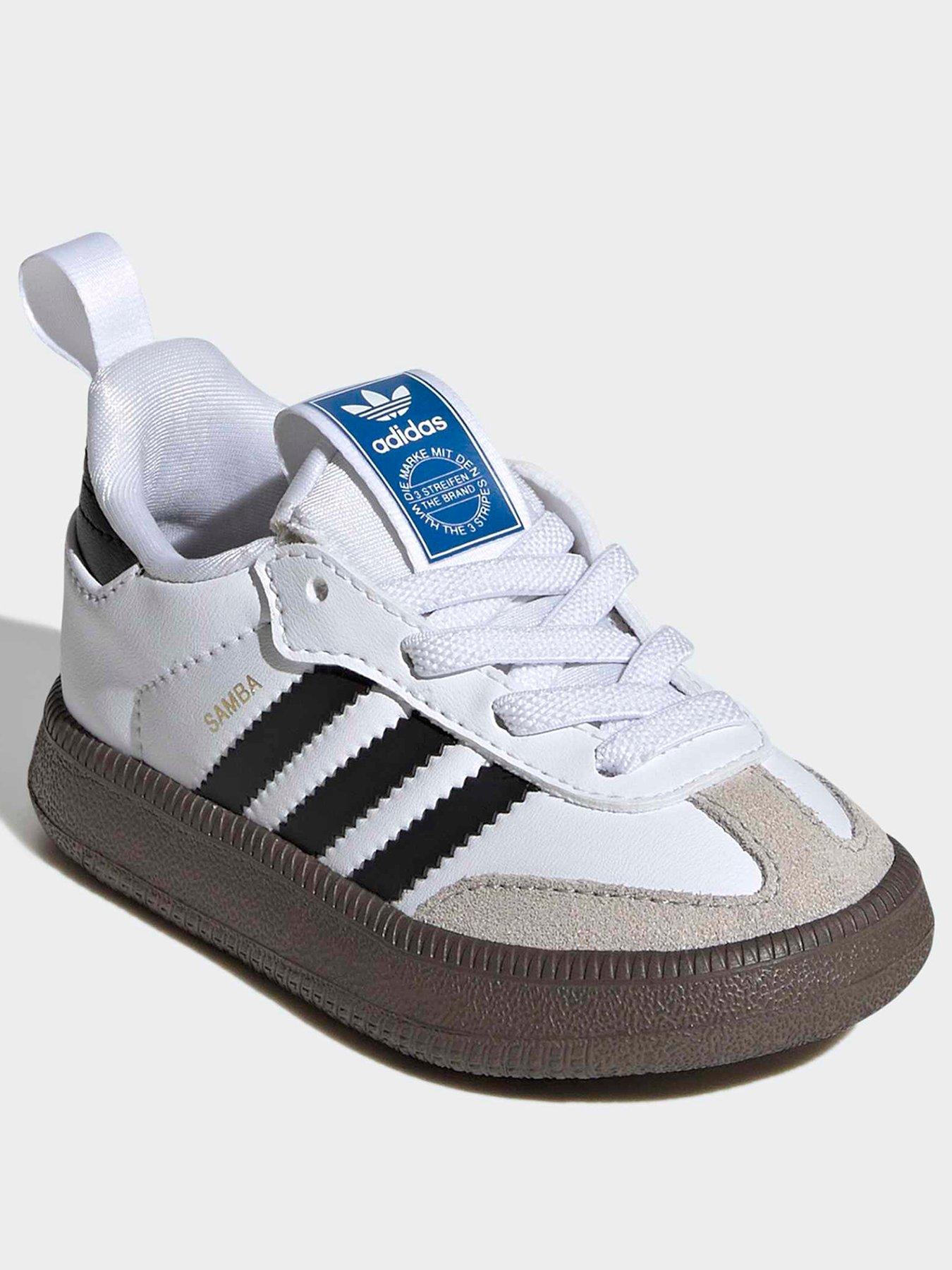 Image 2 of 7 of adidas Originals Unisex Samba Quickons Trainers - White
