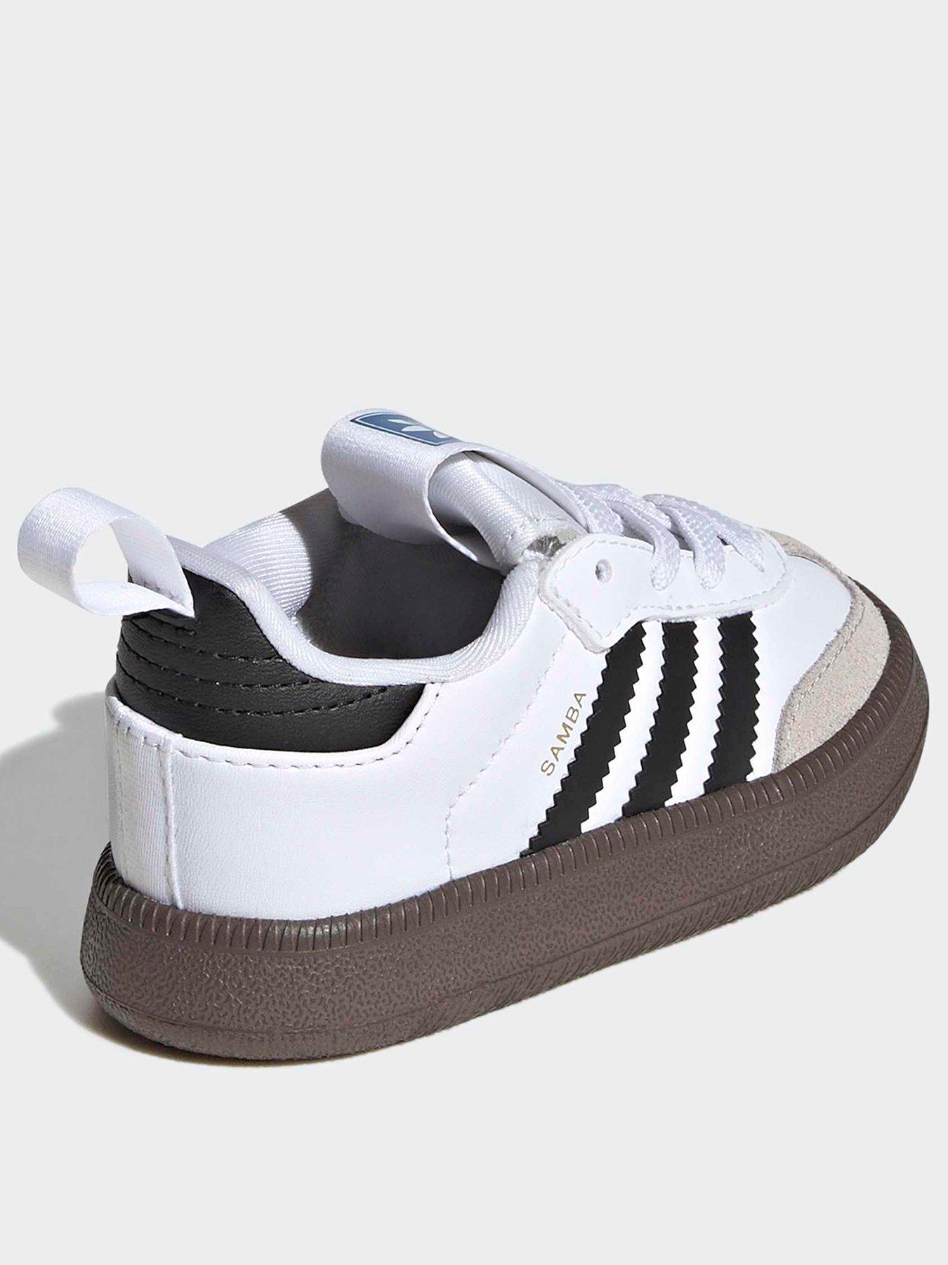 Image 3 of 7 of adidas Originals Unisex Samba Quickons Trainers - White