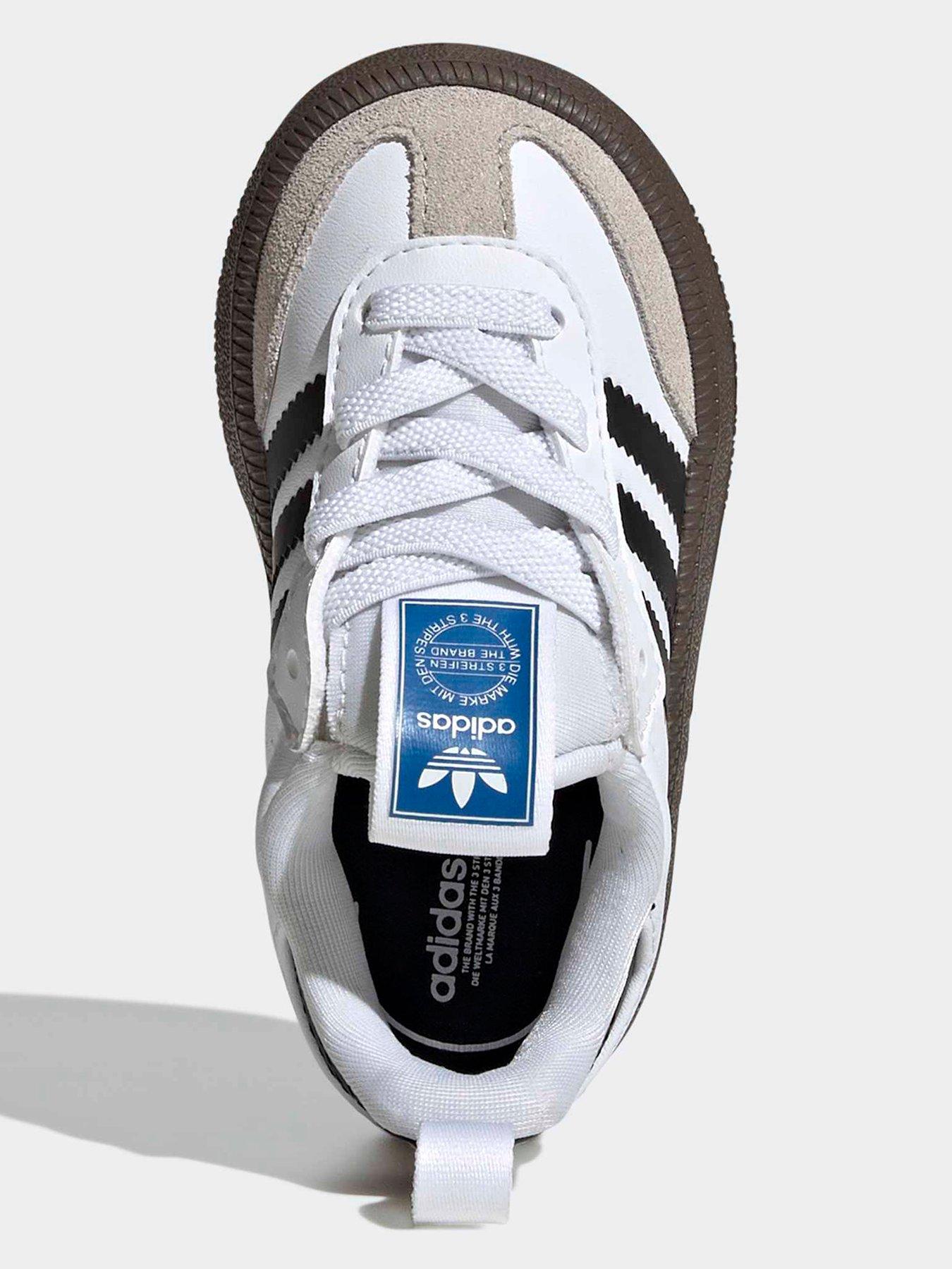 Image 4 of 7 of adidas Originals Unisex Samba Quickons Trainers - White