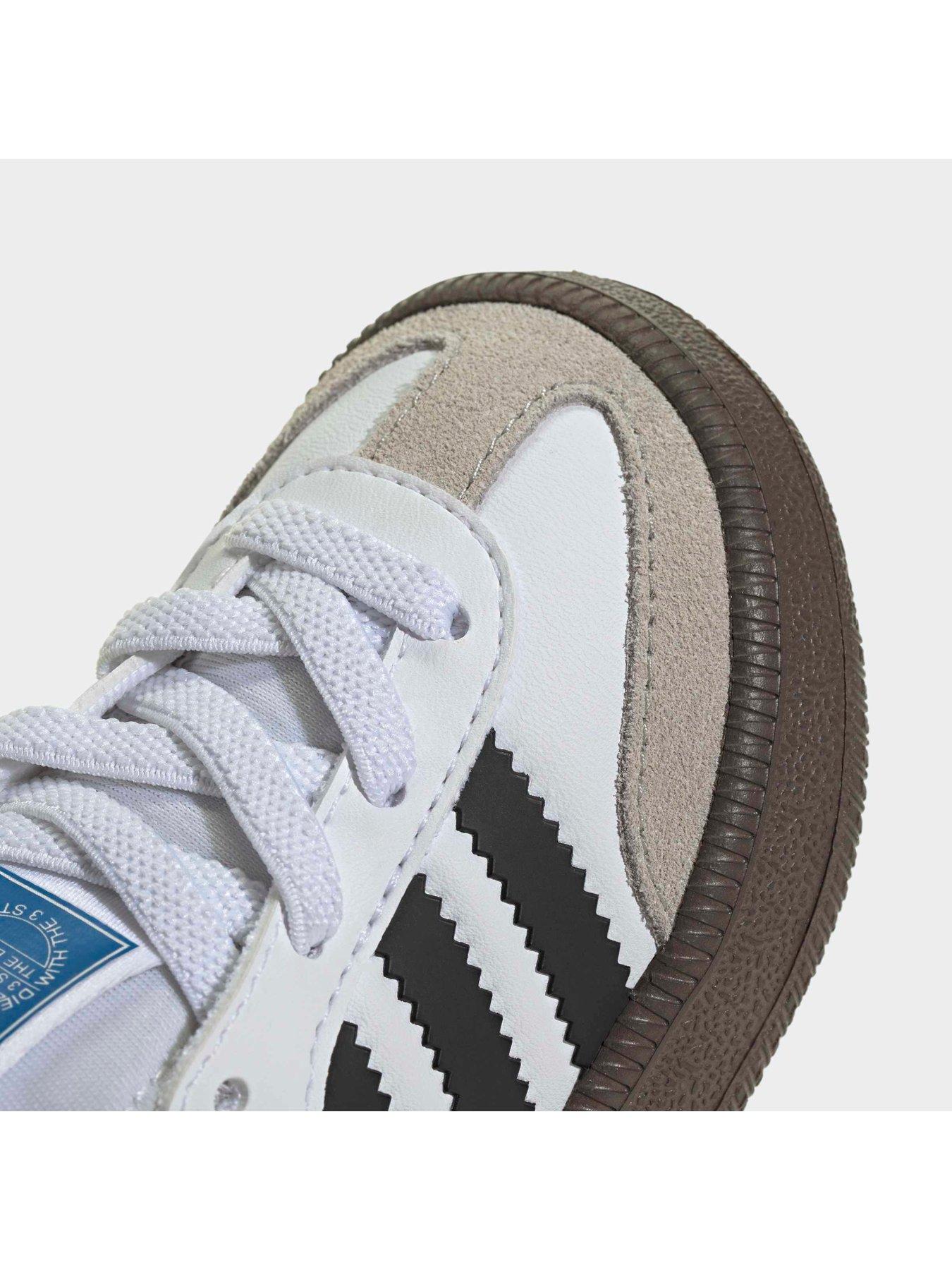 Image 6 of 7 of adidas Originals Unisex Samba Quickons Trainers - White