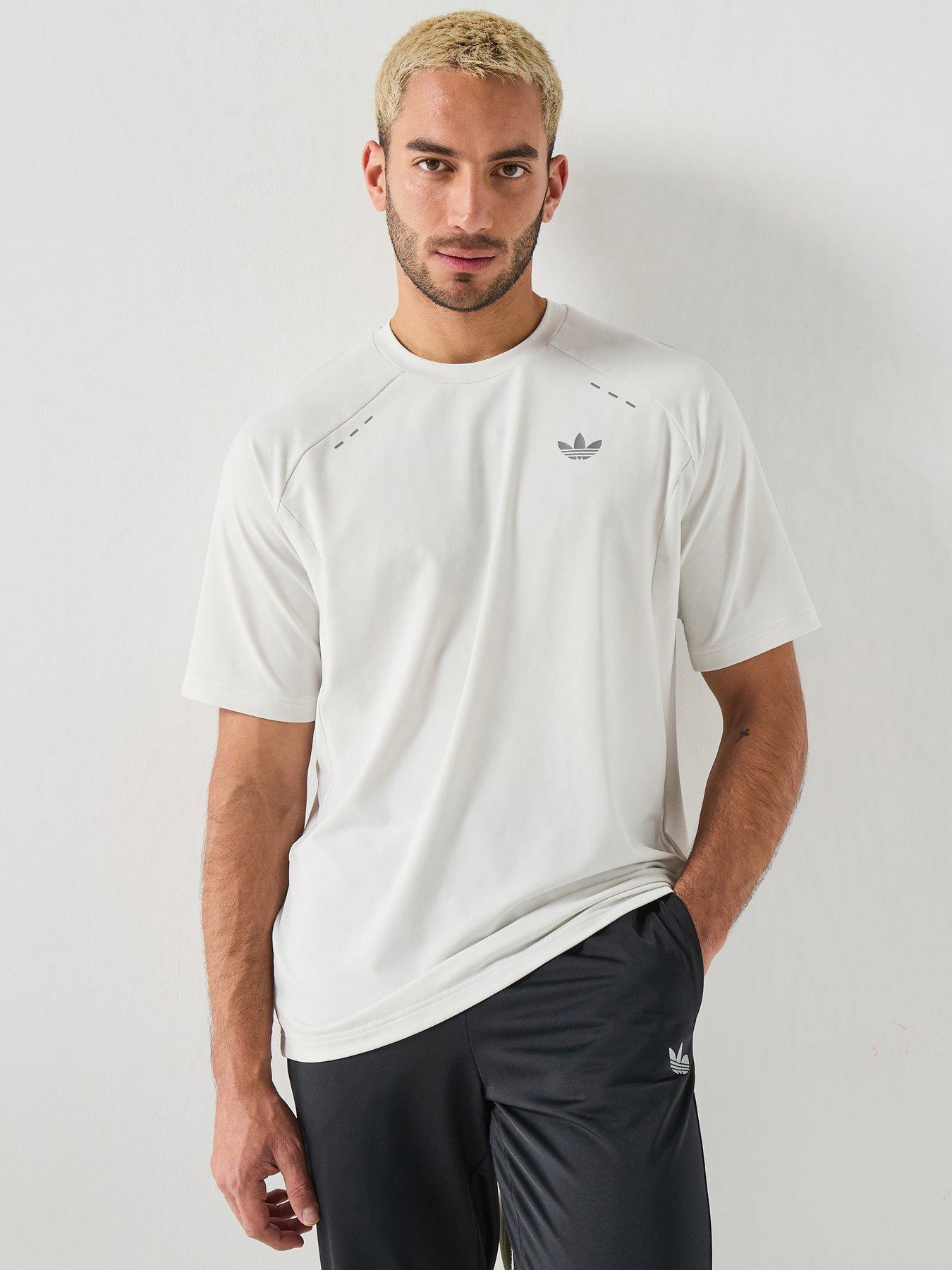 Image 1 of 6 of adidas Originals Mens Tech Essentials T-Shirt - Grey