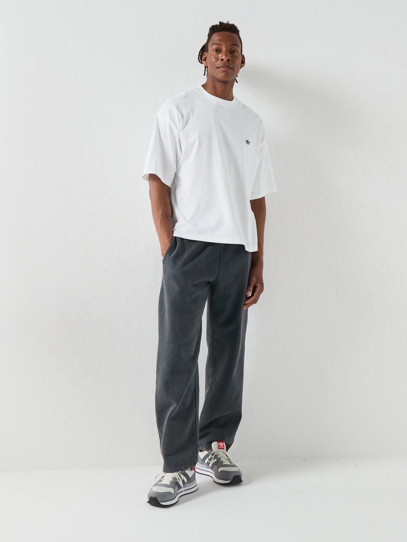 Image 3 of 6 of adidas Originals Mens Essentials Oversized Tee - White