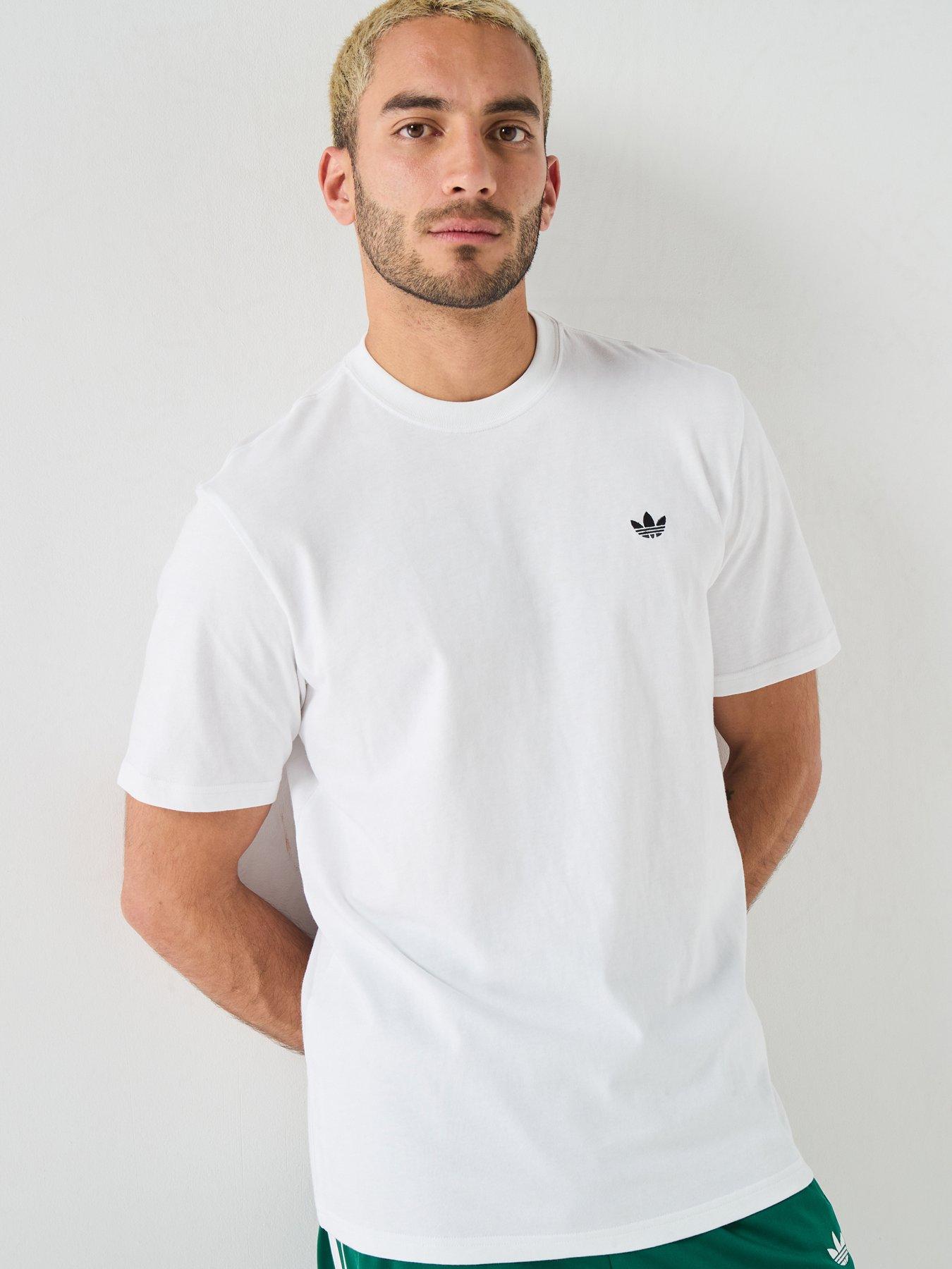 Image 1 of 6 of adidas Originals Mens Essentials Regular Tee - White