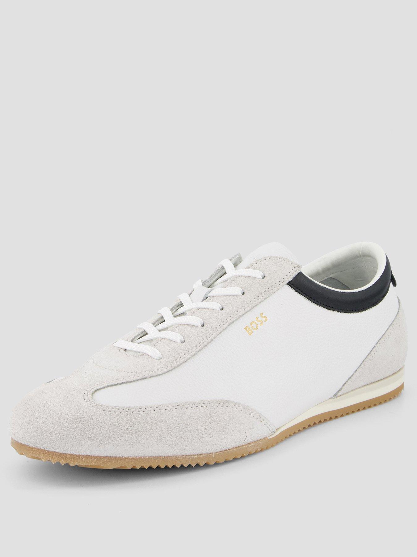 Image 2 of 7 of BOSS Lineor Low Profile Trainers - Off White