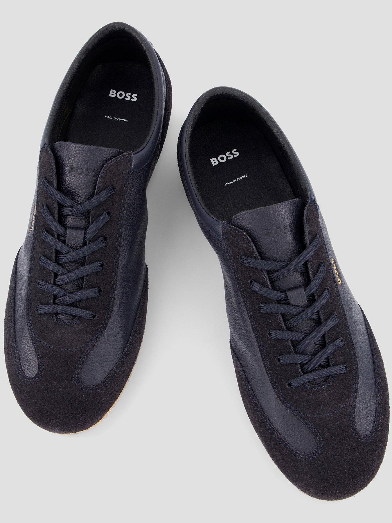 Image 3 of 7 of BOSS Lineor Low Profile Trainers - Navy