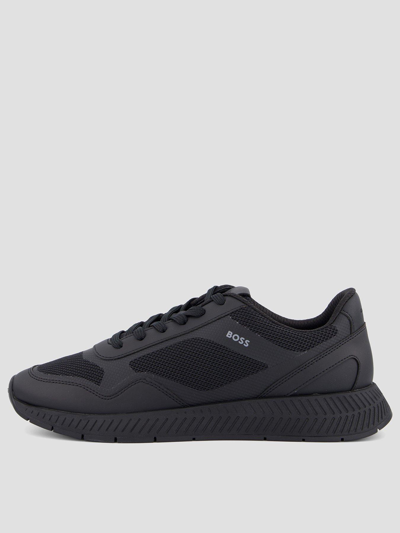 Image 1 of 7 of BOSS Titanium Runn Trainers - Black