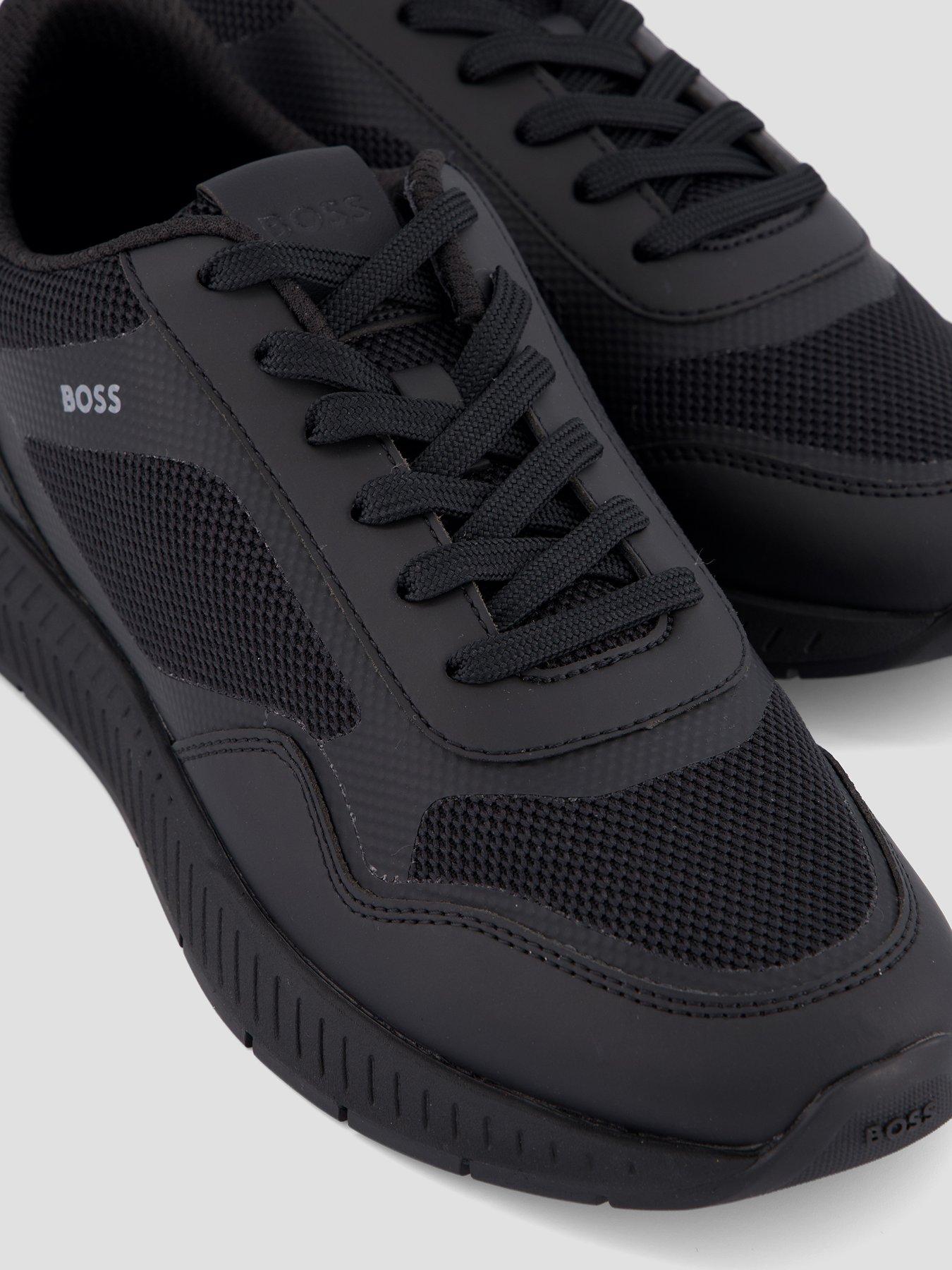 Image 5 of 7 of BOSS Titanium Runn Trainers - Black