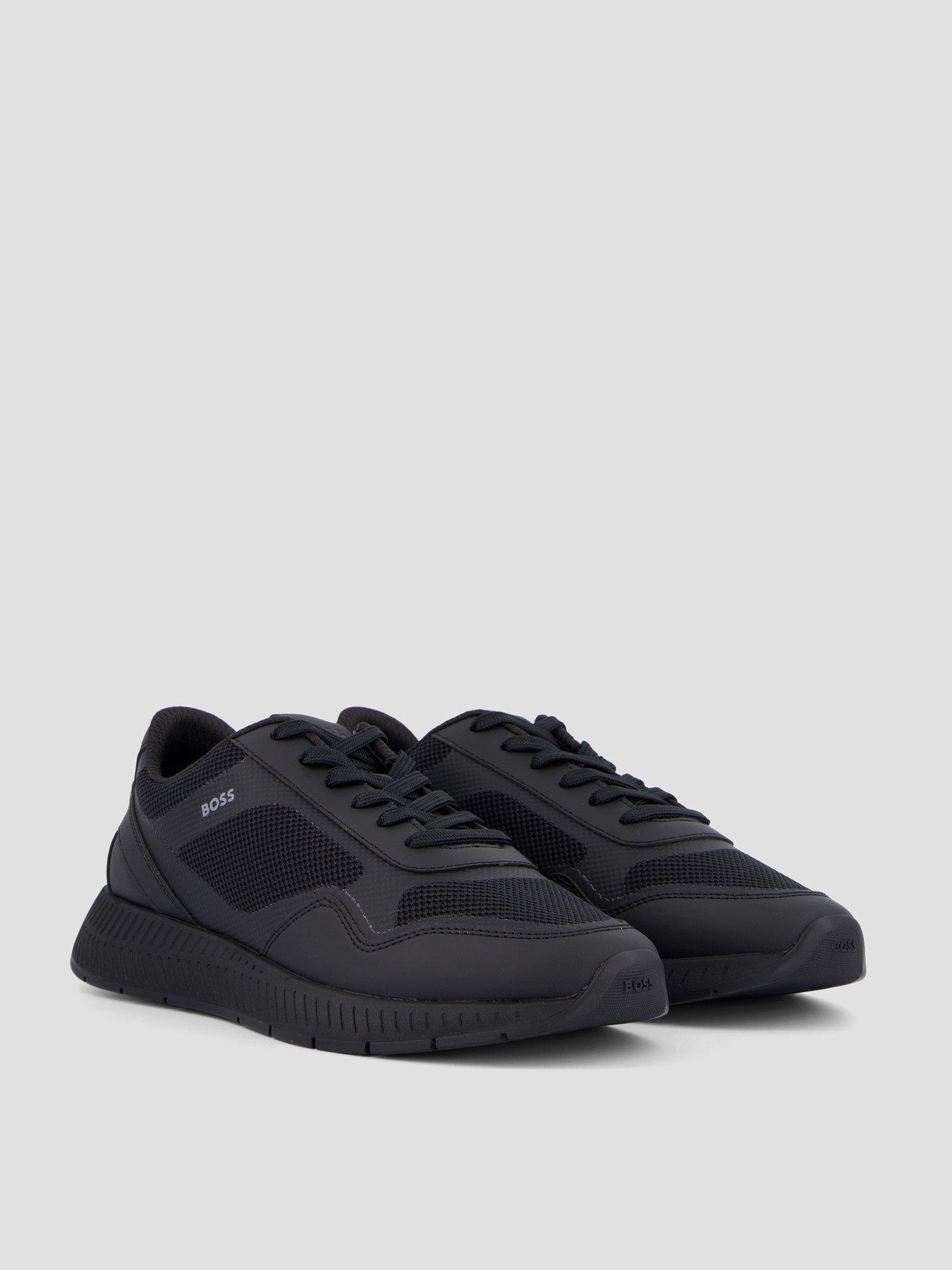 Image 6 of 7 of BOSS Titanium Runn Trainers - Black