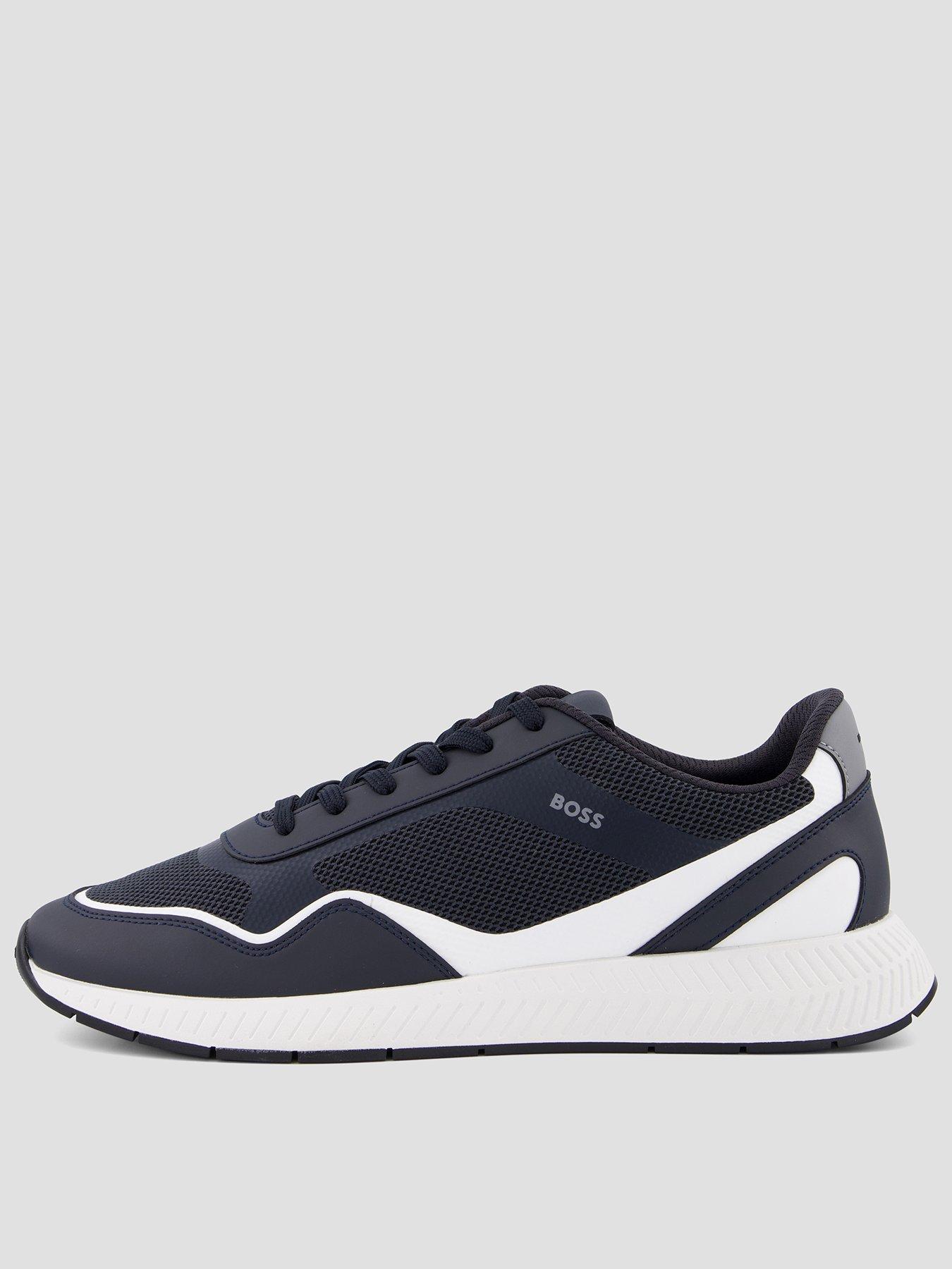 BOSS Boss Titanium Runn Trainers - Navy