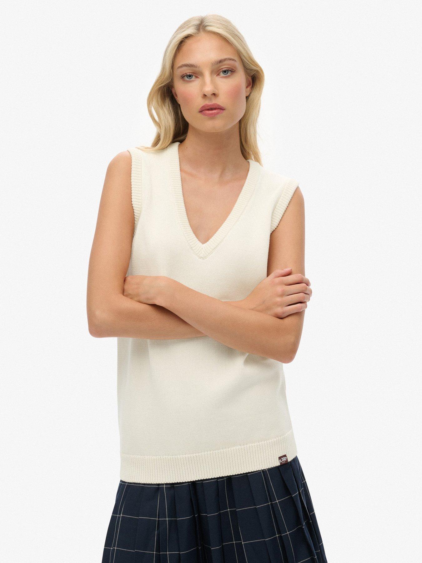 superdry-ath-ess-knitted-tank-top-creamfront