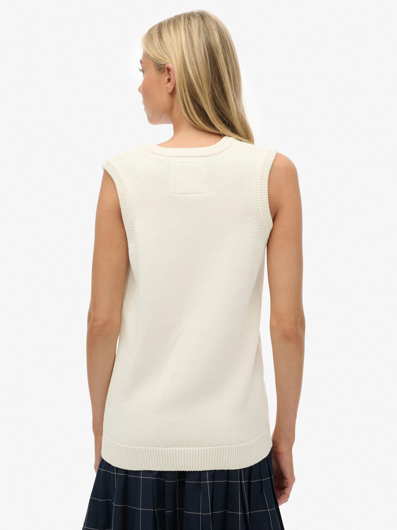 superdry-ath-ess-knitted-tank-top-creamstillFront