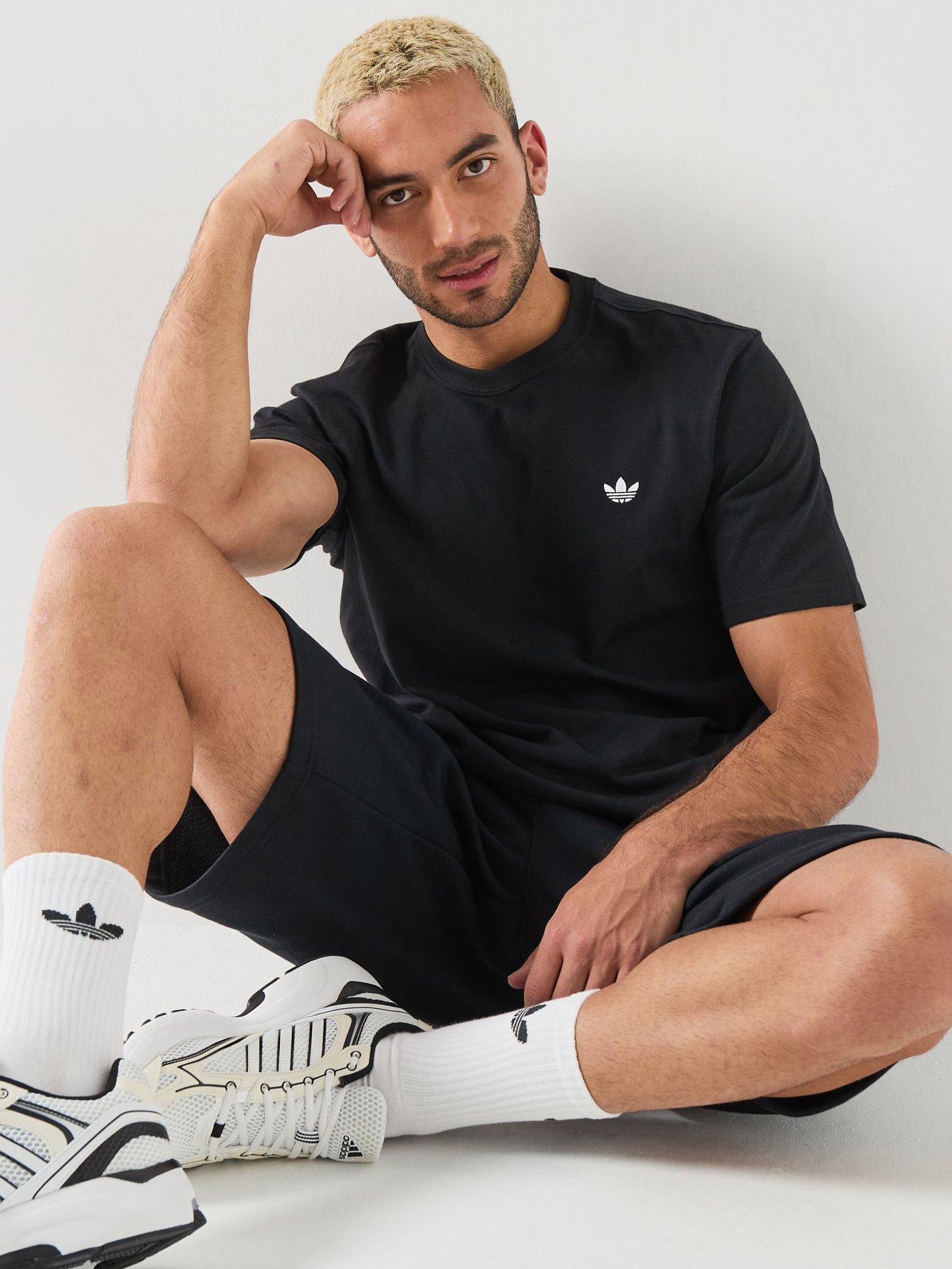 Image 6 of 6 of adidas Originals Mens Essentials Regular Tee - Black