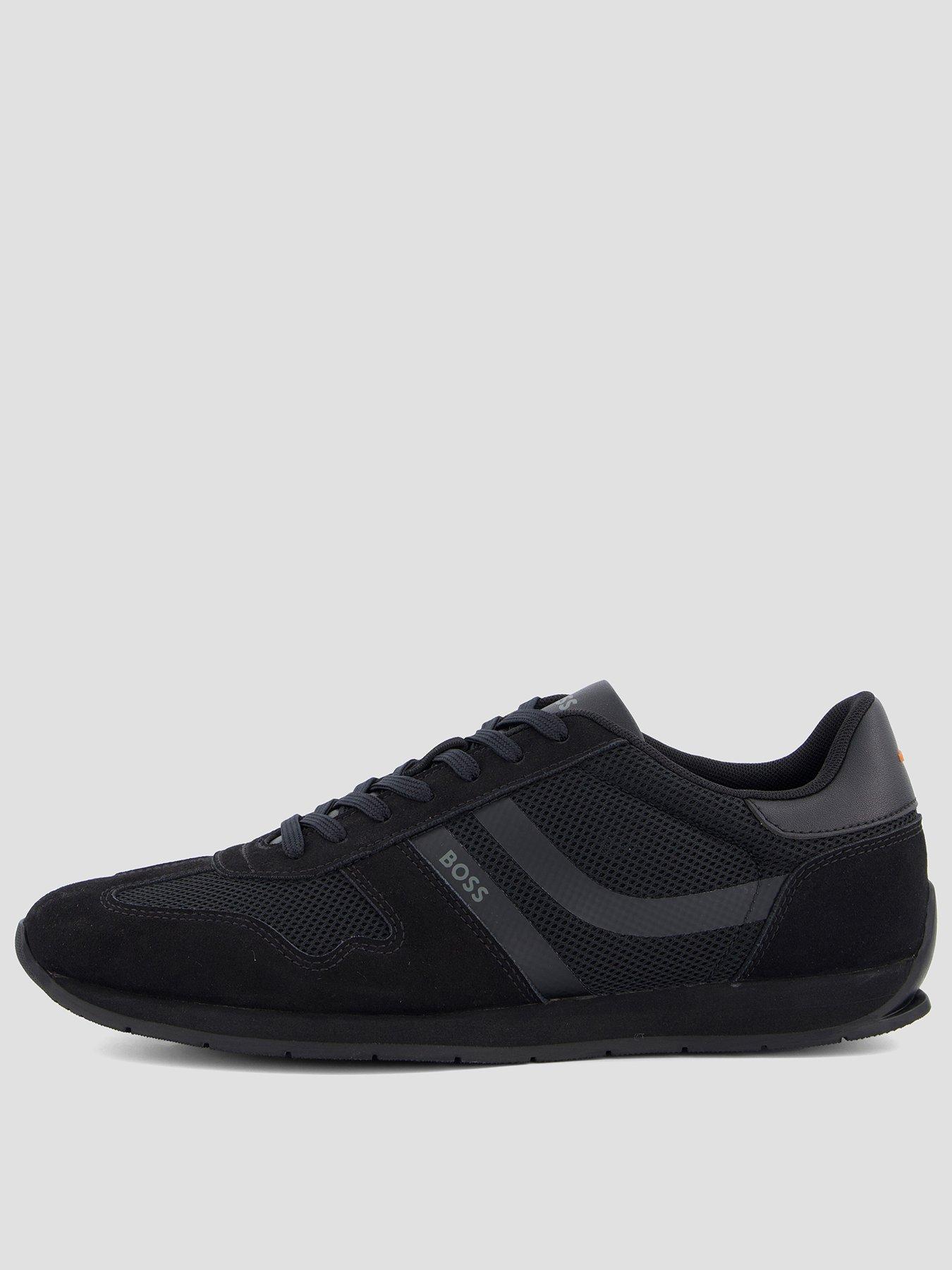 Image 1 of 6 of BOSS Orange Levon Running Trainers - Black