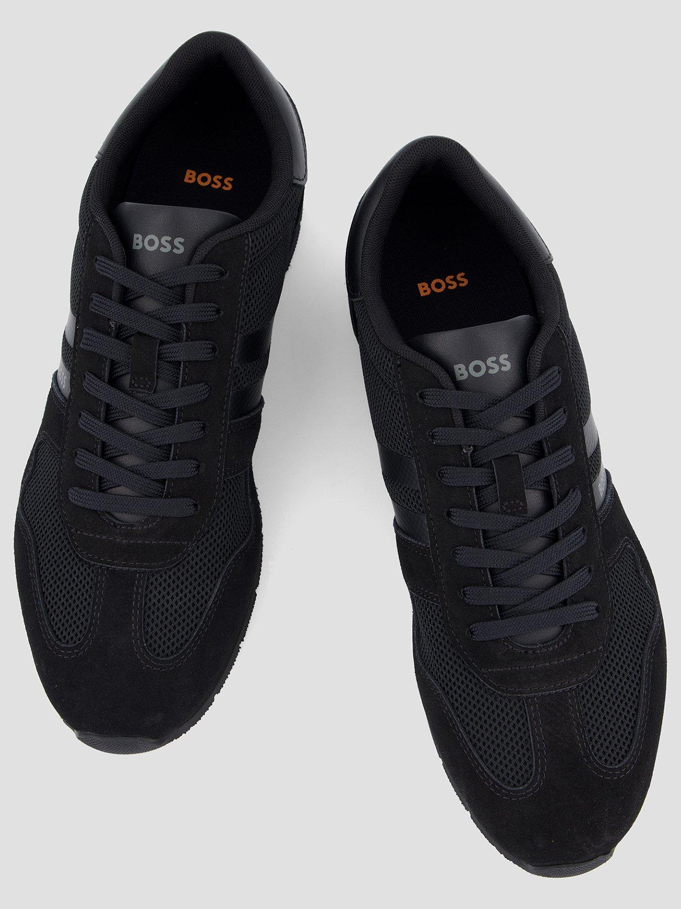 Image 3 of 6 of BOSS Orange Levon Running Trainers - Black