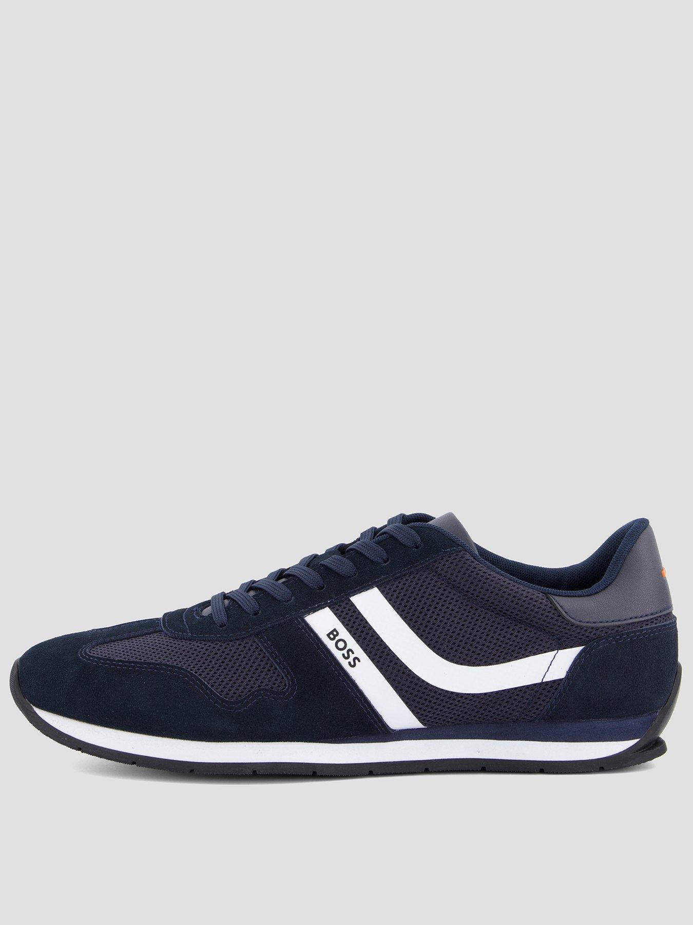 Image 1 of 6 of BOSS Orange Levon Running Trainers - Dark Blue