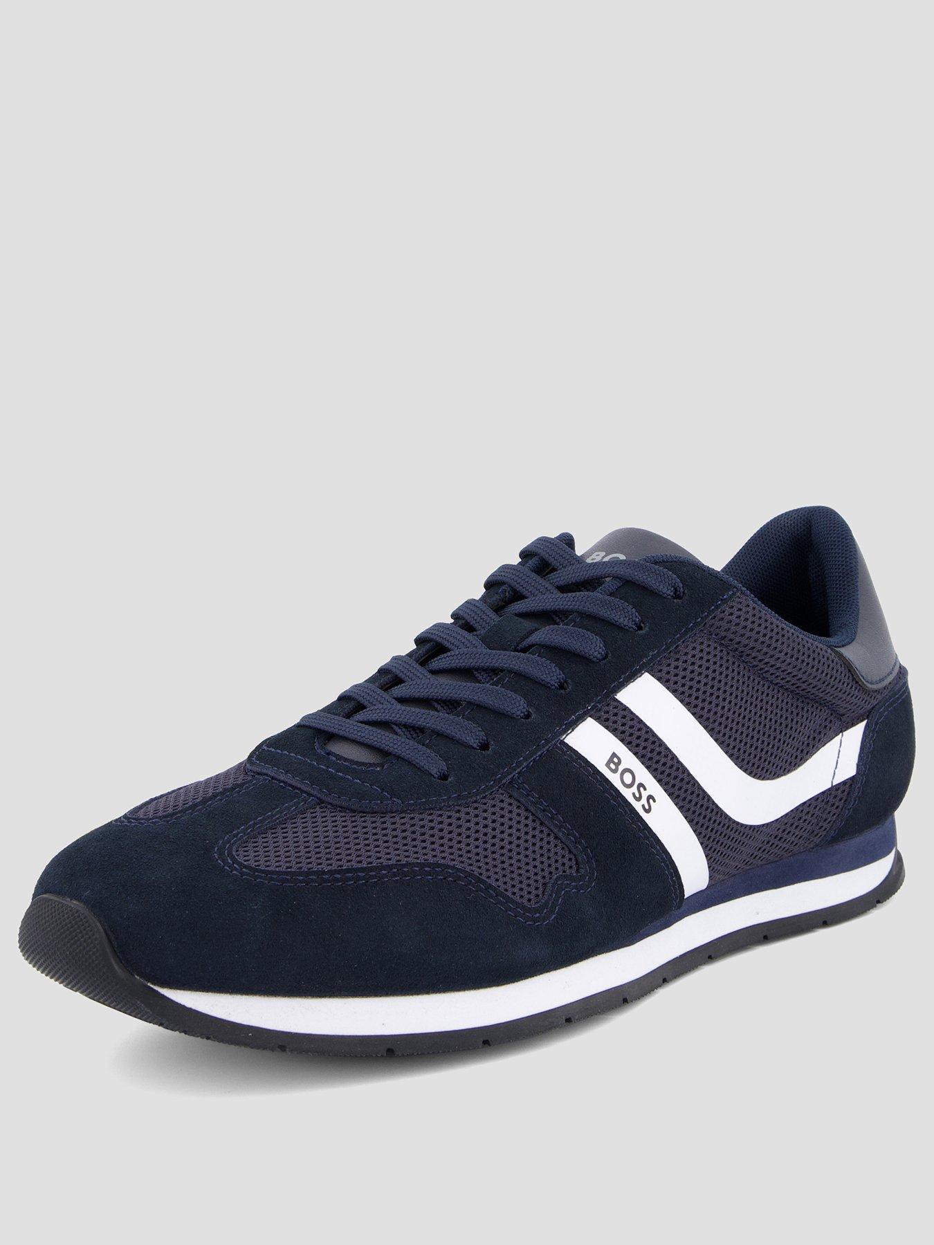 Image 2 of 6 of BOSS Orange Levon Running Trainers - Dark Blue