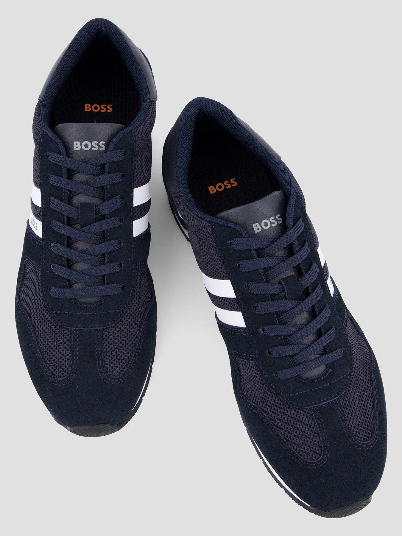 Image 3 of 6 of BOSS Orange Levon Running Trainers - Dark Blue