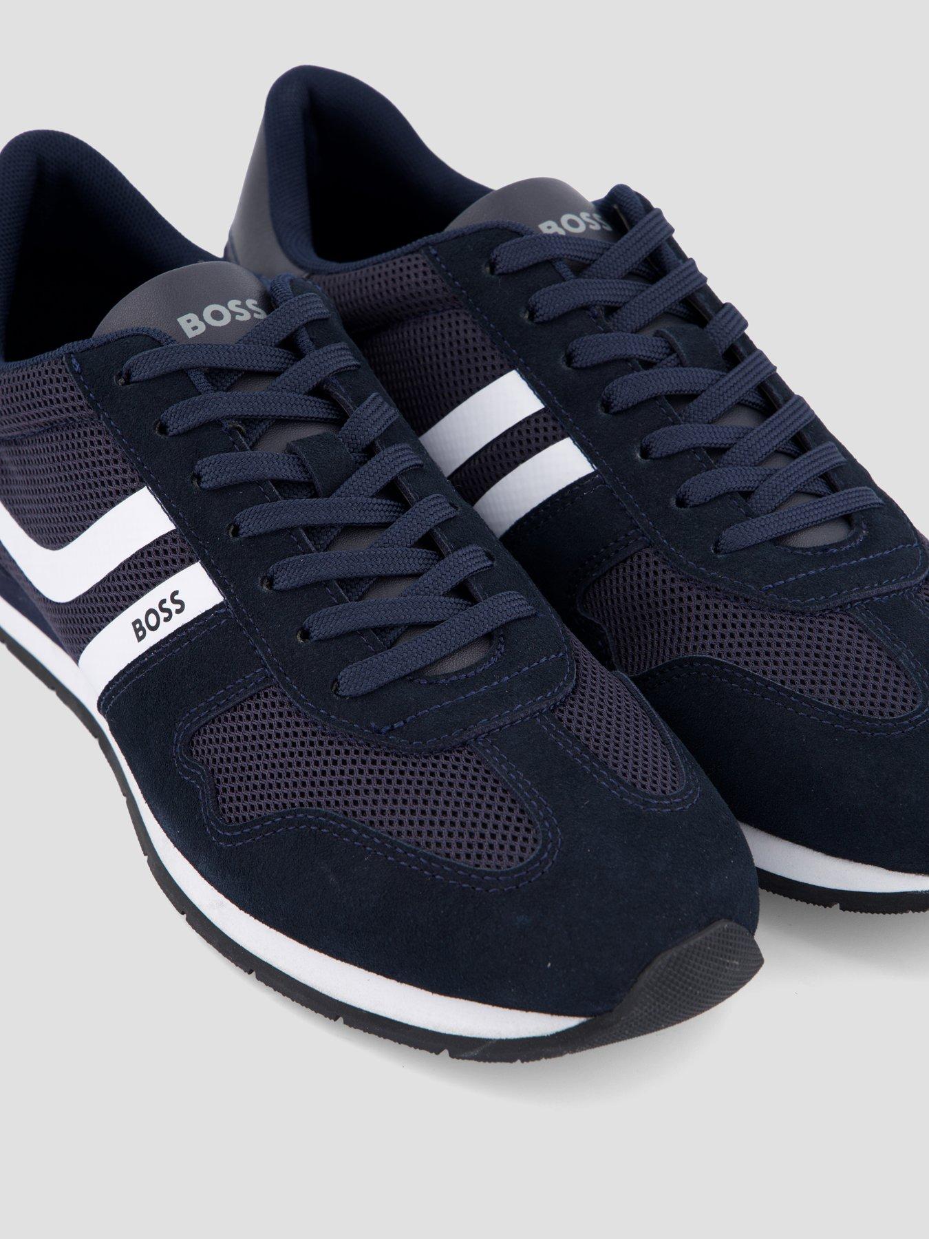 Image 5 of 6 of BOSS Orange Levon Running Trainers - Dark Blue