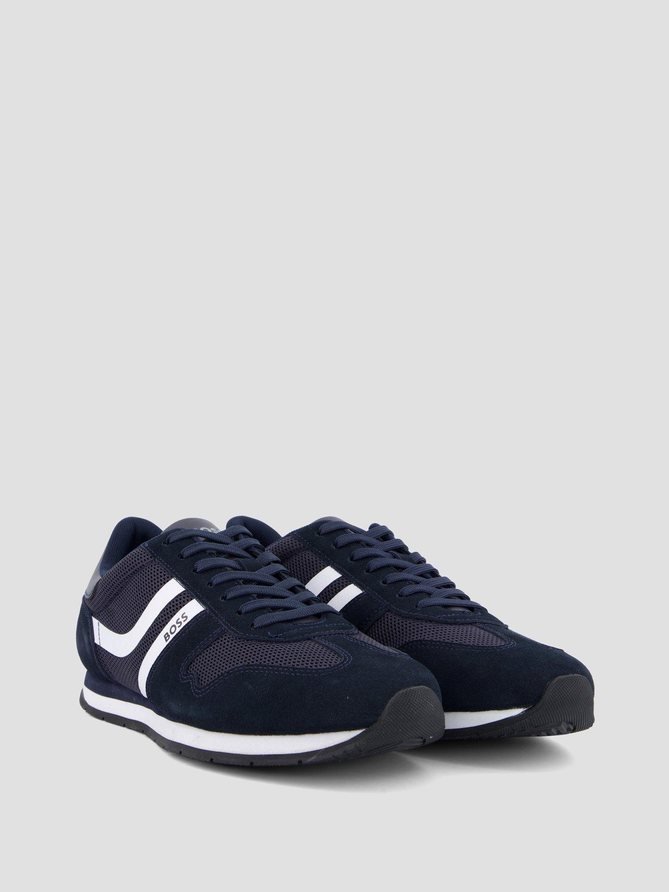 Image 6 of 6 of BOSS Orange Levon Running Trainers - Dark Blue