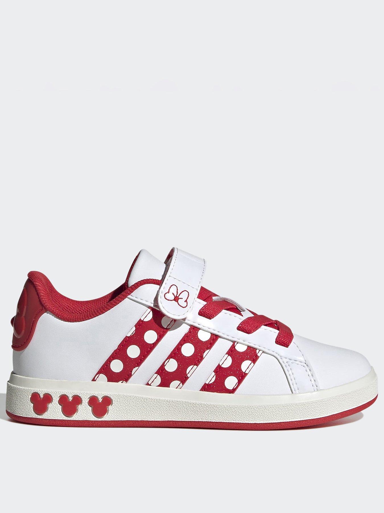 adidas Sportswear Kids' Disney Minnie Mouse Grand Court Trainers - White