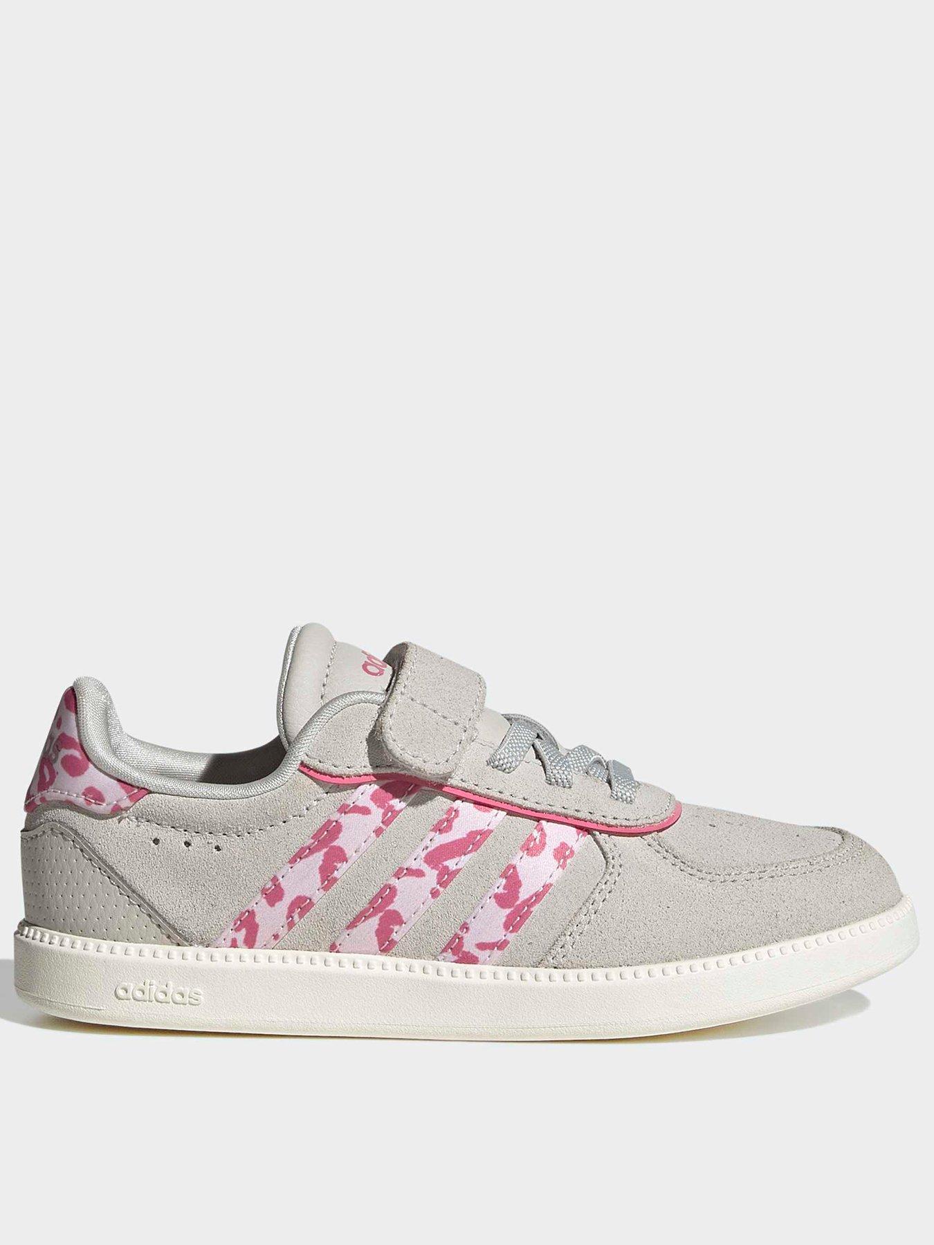 Image 1 of 7 of adidas Sportswear Kids' Grey Breaknet Sleek Trainers - Grey