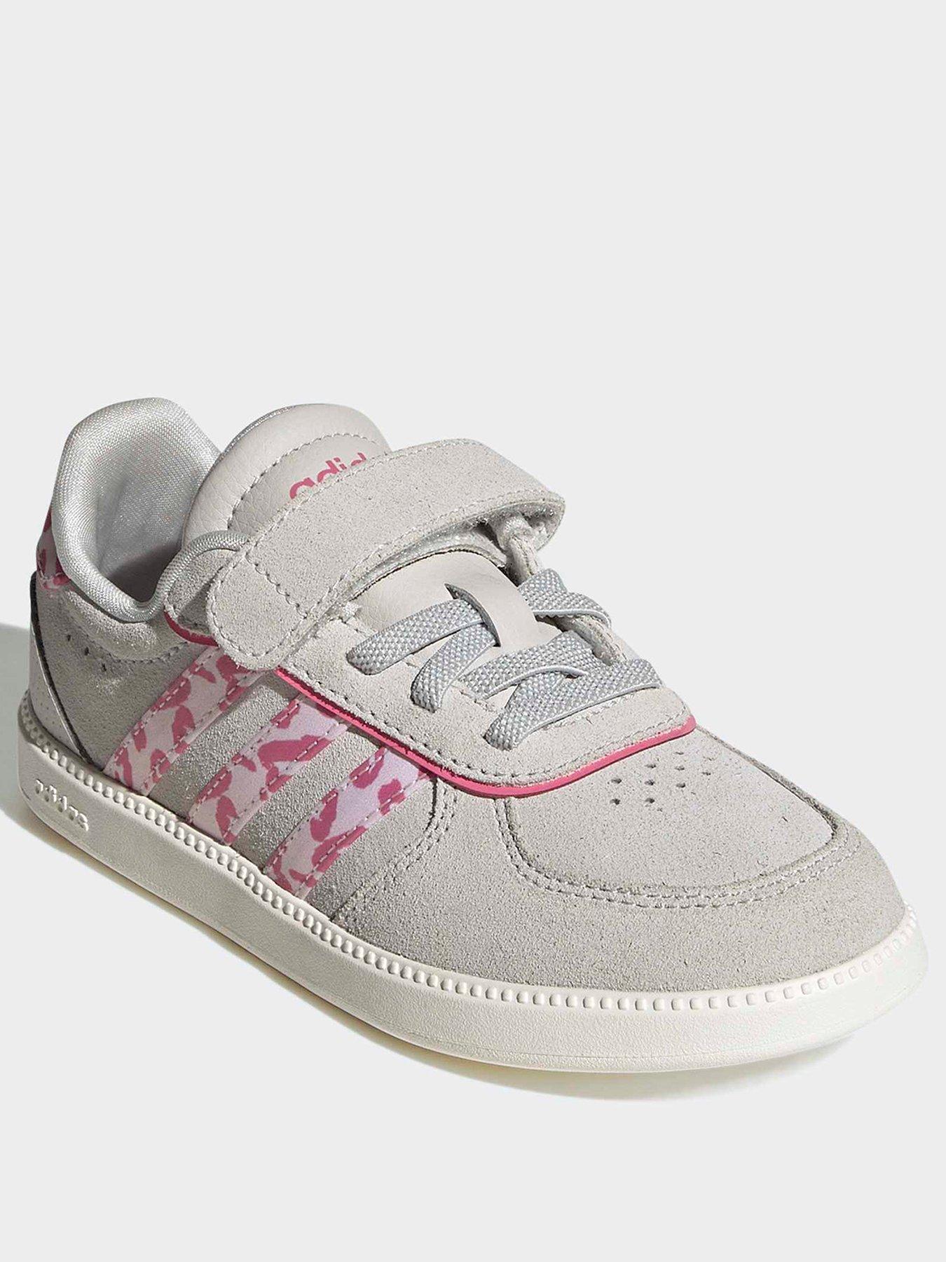 Image 2 of 7 of adidas Sportswear Kids' Grey Breaknet Sleek Trainers - Grey