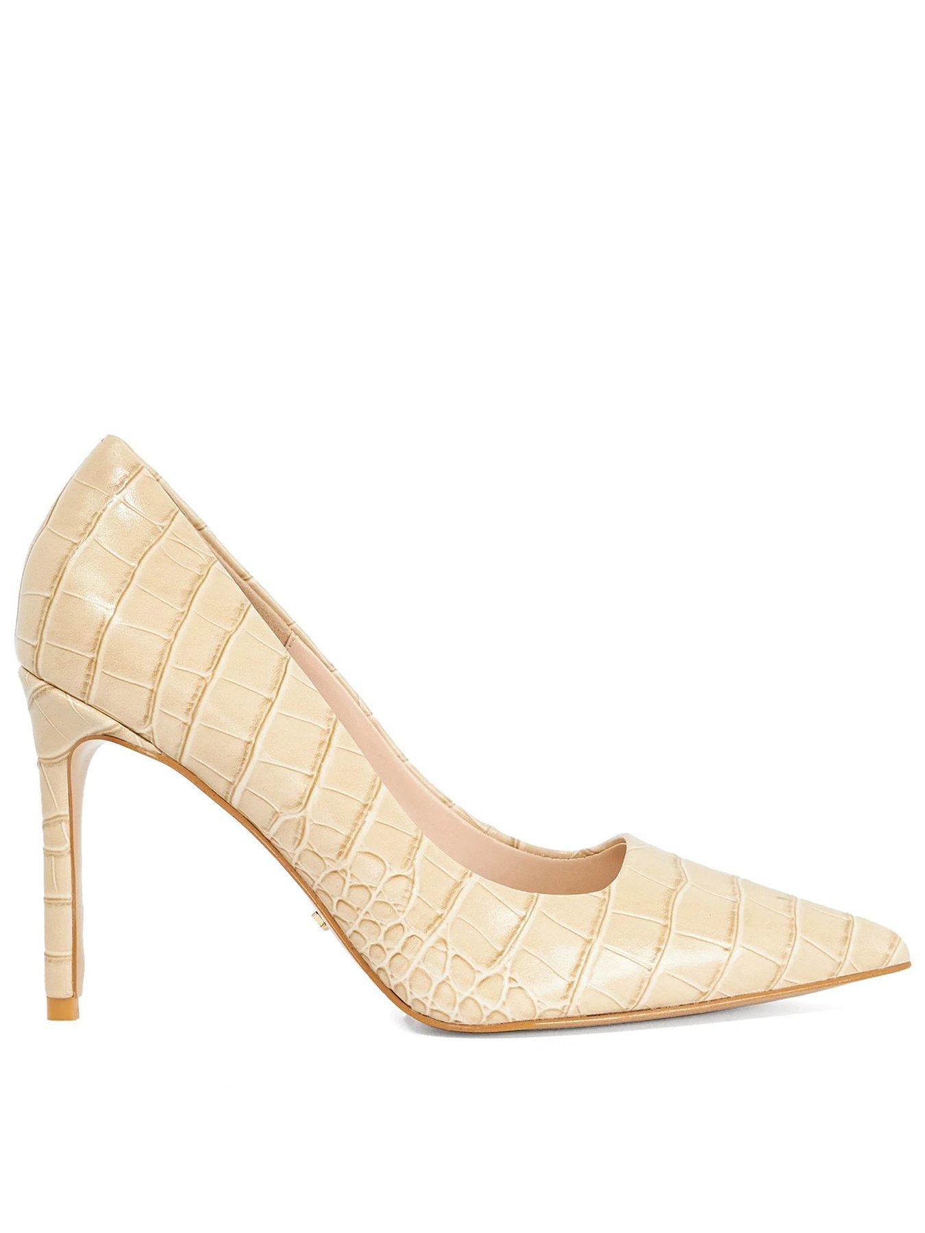 Dune London Assured Court Shoes - Camel