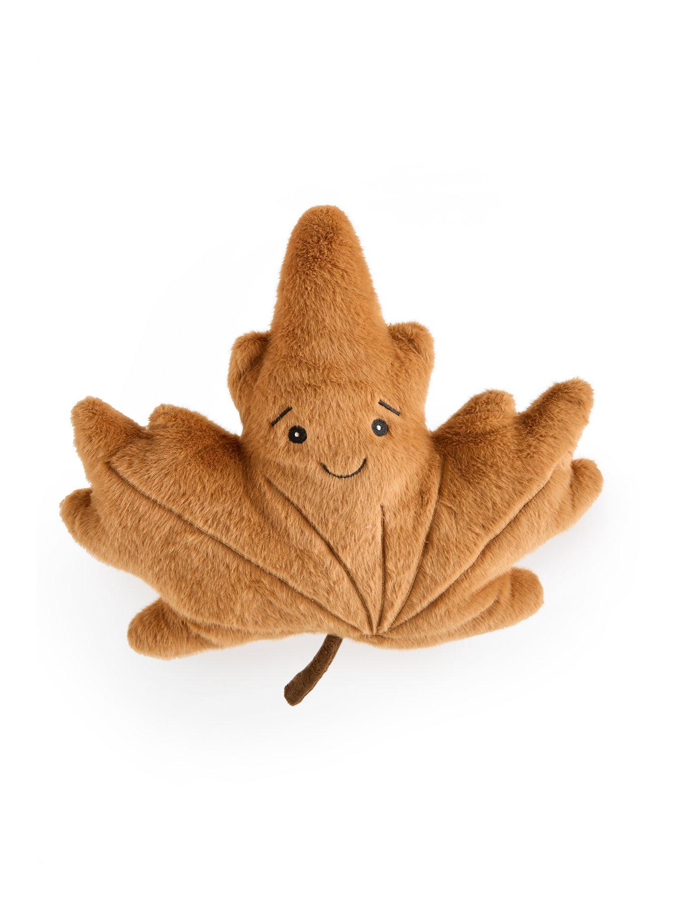 Image 2 of 6 of Smart Autumn Maple Leaf Plush Decoration