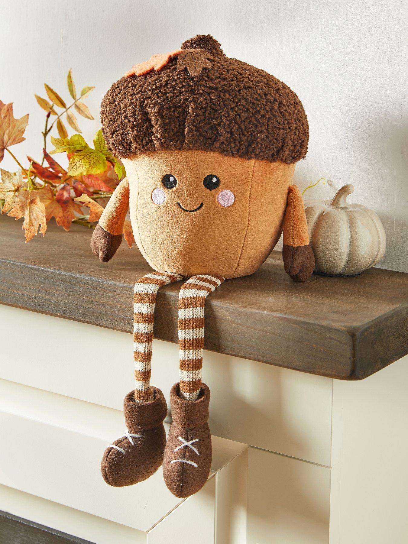 Smart Autumn Acorn Plush Autumn Decoration