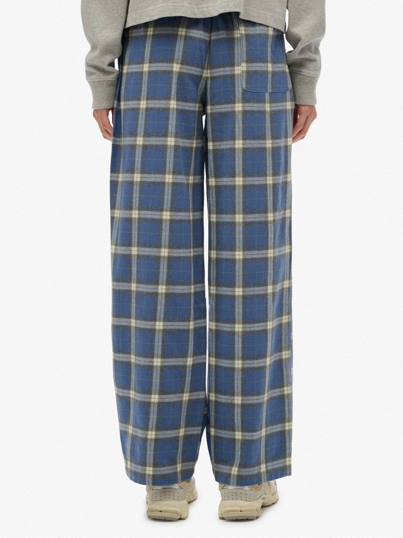 superdry-cotton-check-elastic-trouserstillFront