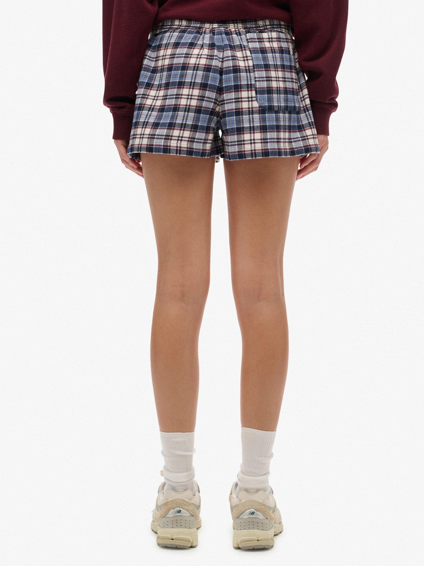 superdry-cotton-check-elastic-shortsstillFront
