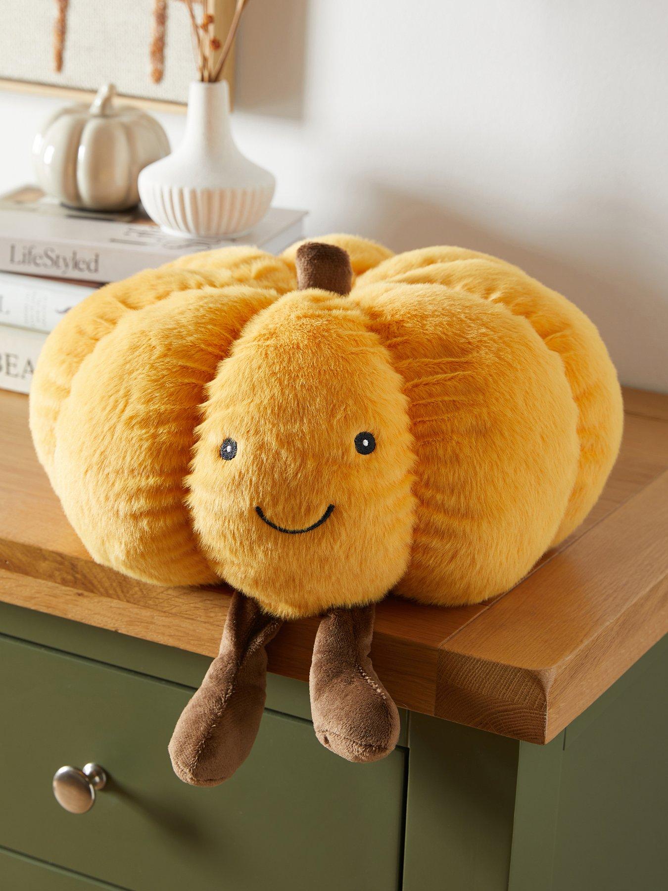 Smart Autumn Patchpal Amber Pumpkin Plush Autumn Decoration