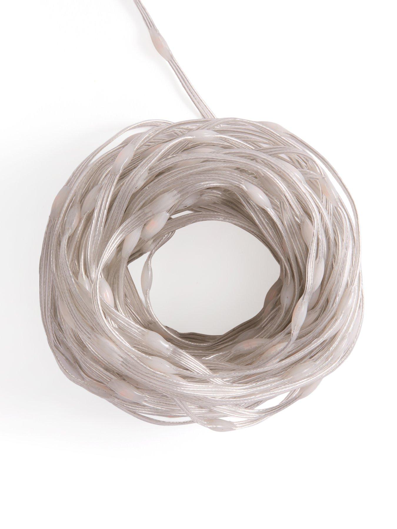 Image 4 of 7 of Smart Halloween Two Tone String Lights 500 - Orange/Purple