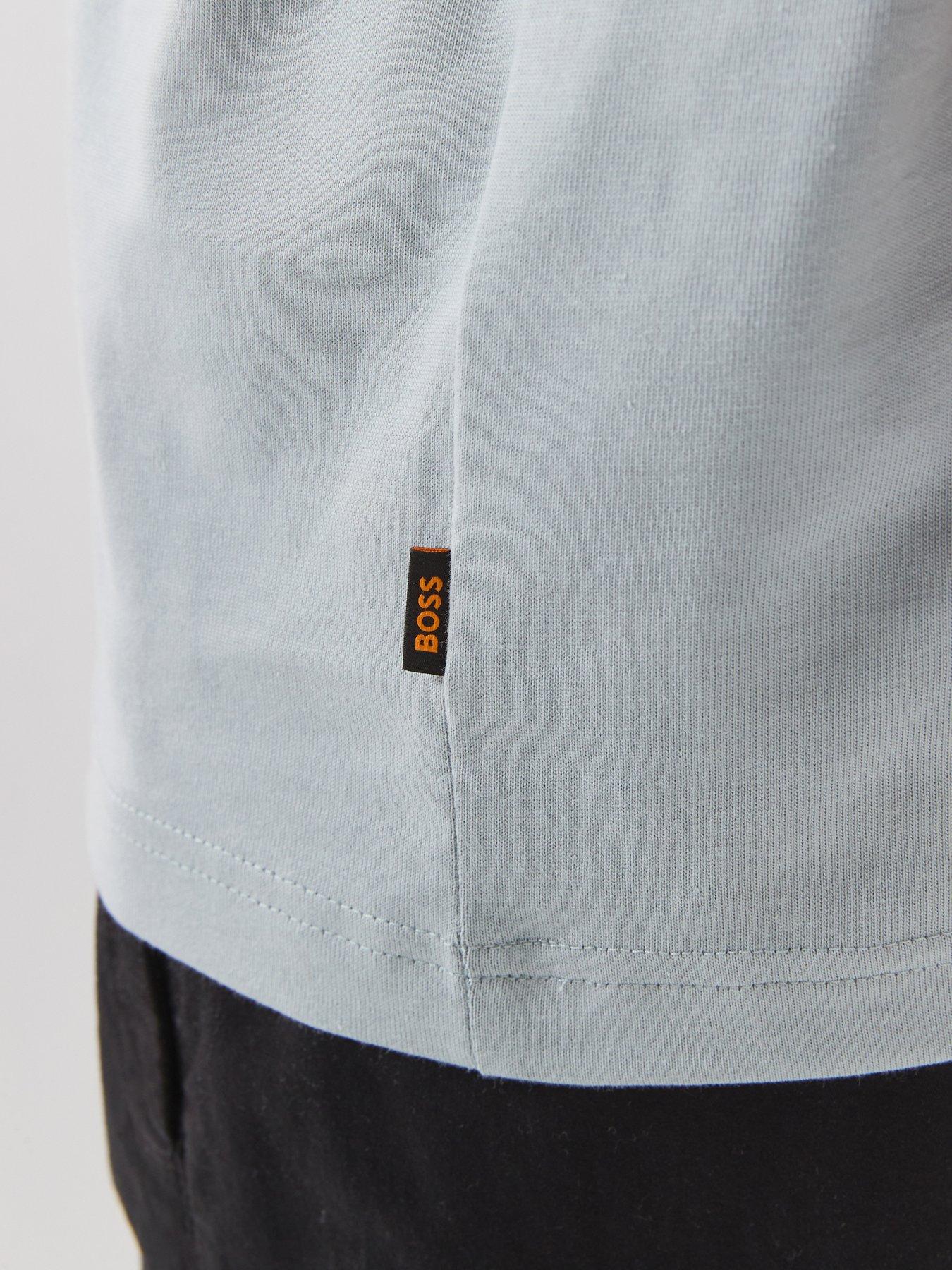 Image 4 of 6 of BOSS Back Graphic T-Shirt - Light Grey
