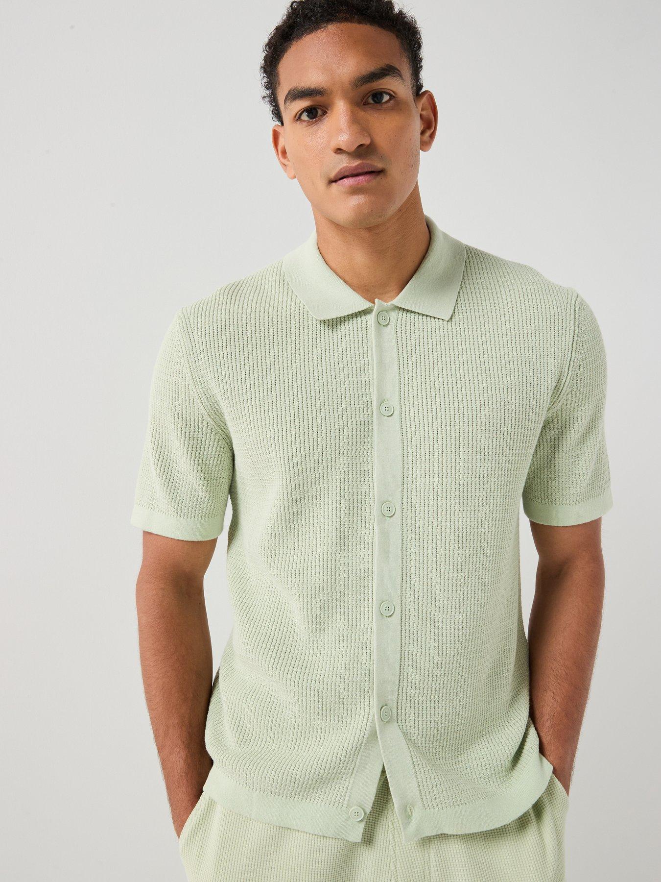 BOSS Relaxed Jumpers - Light Green