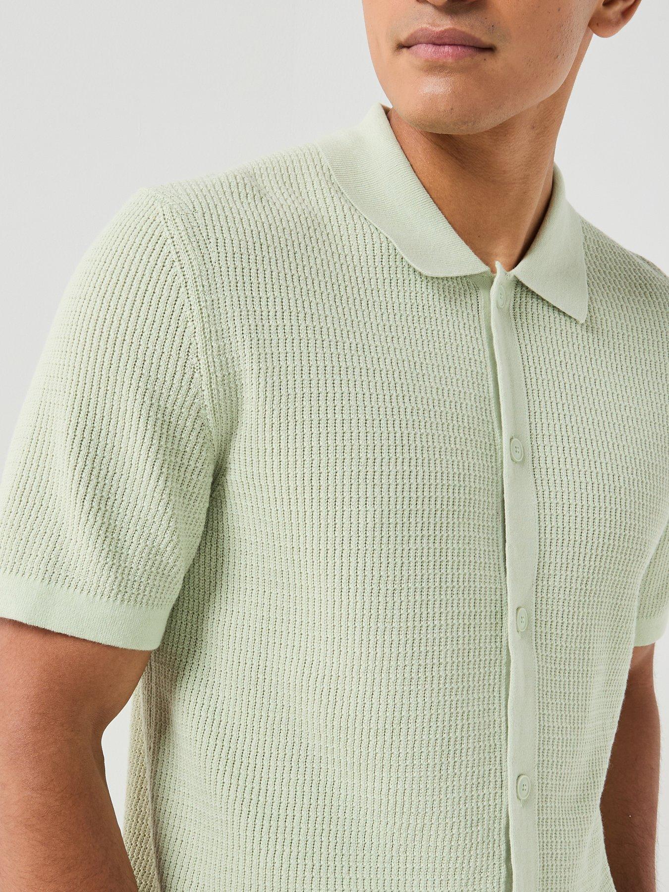 Image 6 of 6 of BOSS Relaxed Jumpers - Light Green