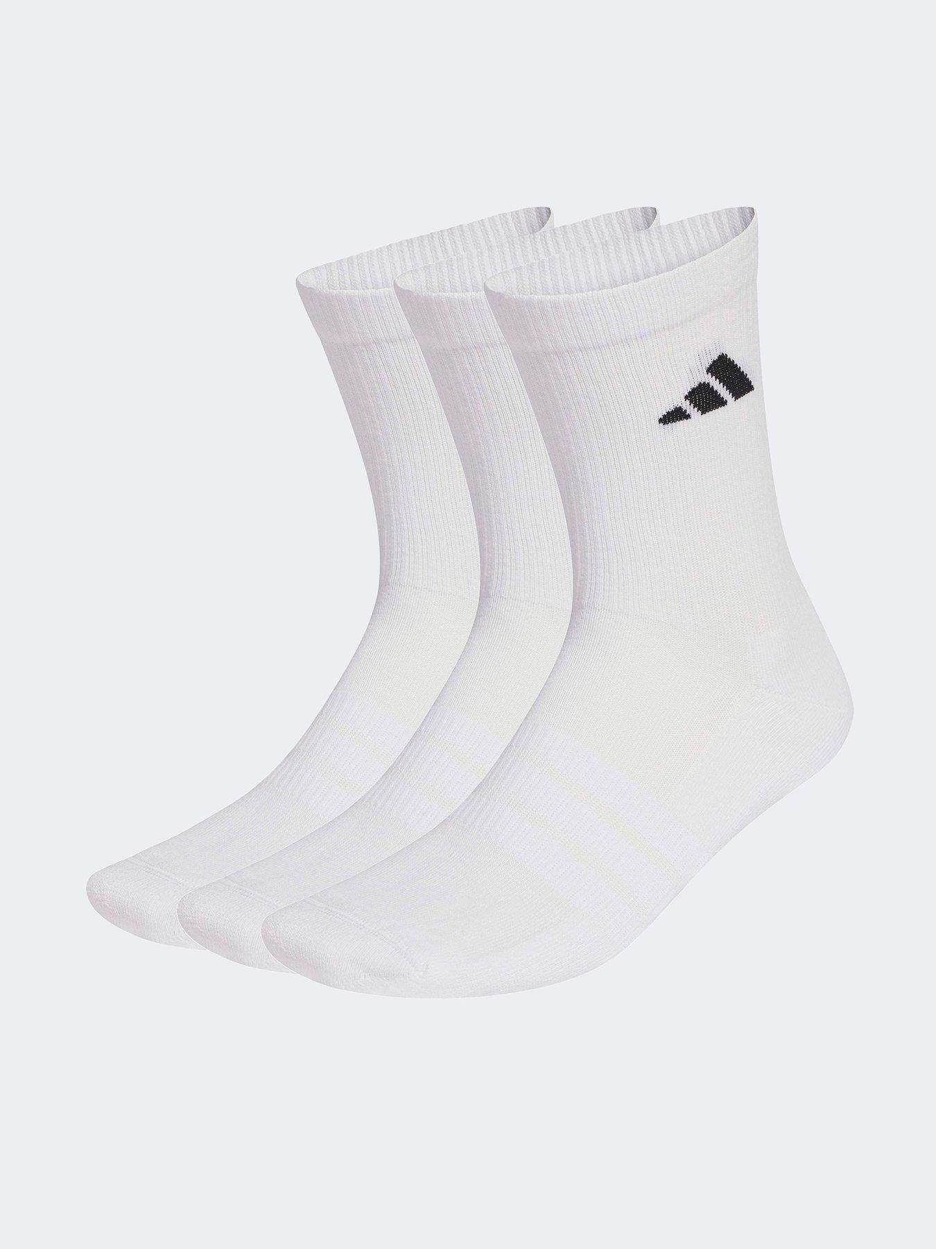 Image 1 of 4 of adidas Sportswear Mens Essentials Ankle Socks 3p - White