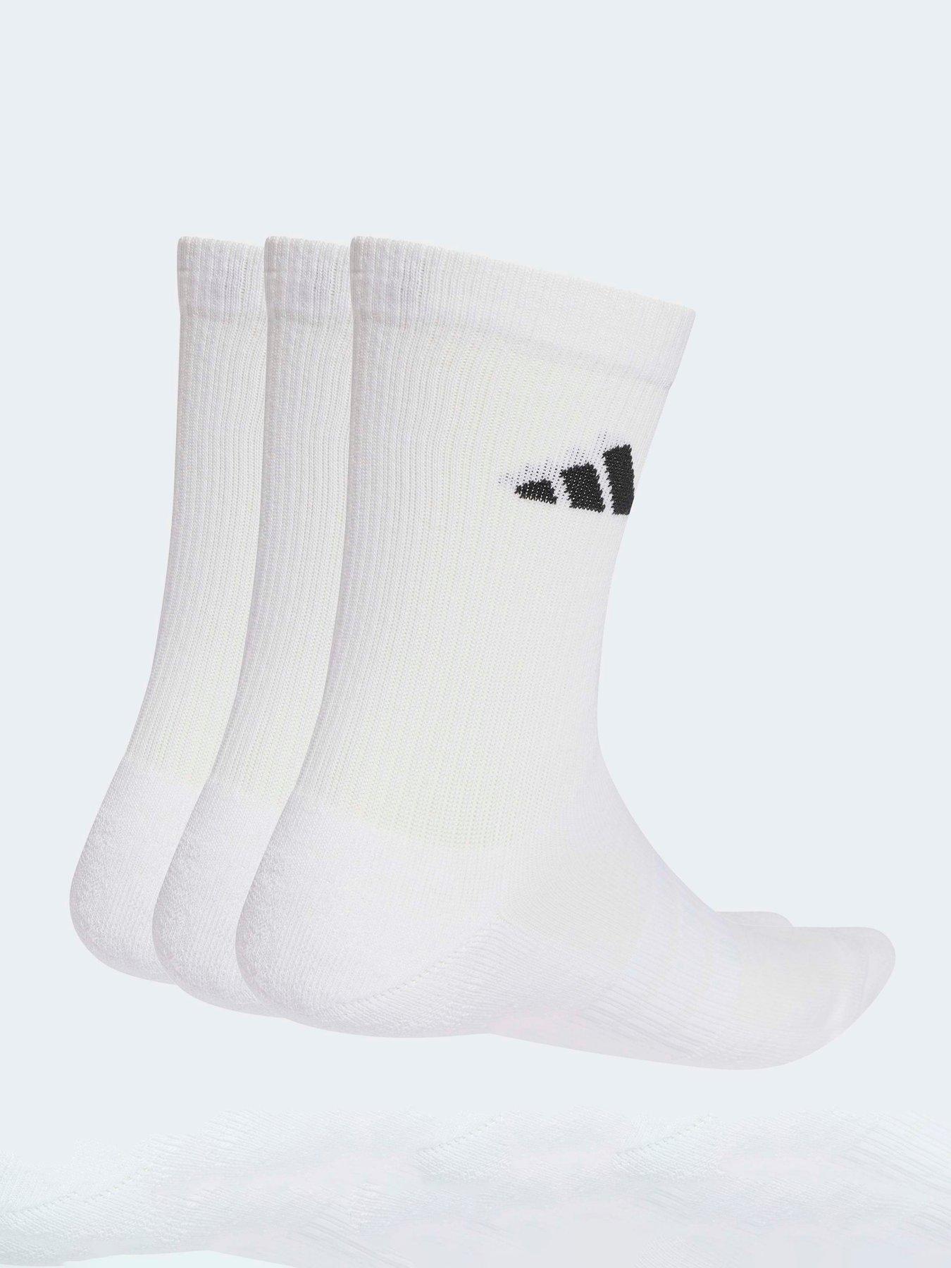 Image 2 of 4 of adidas Sportswear Mens Essentials Ankle Socks 3p - White