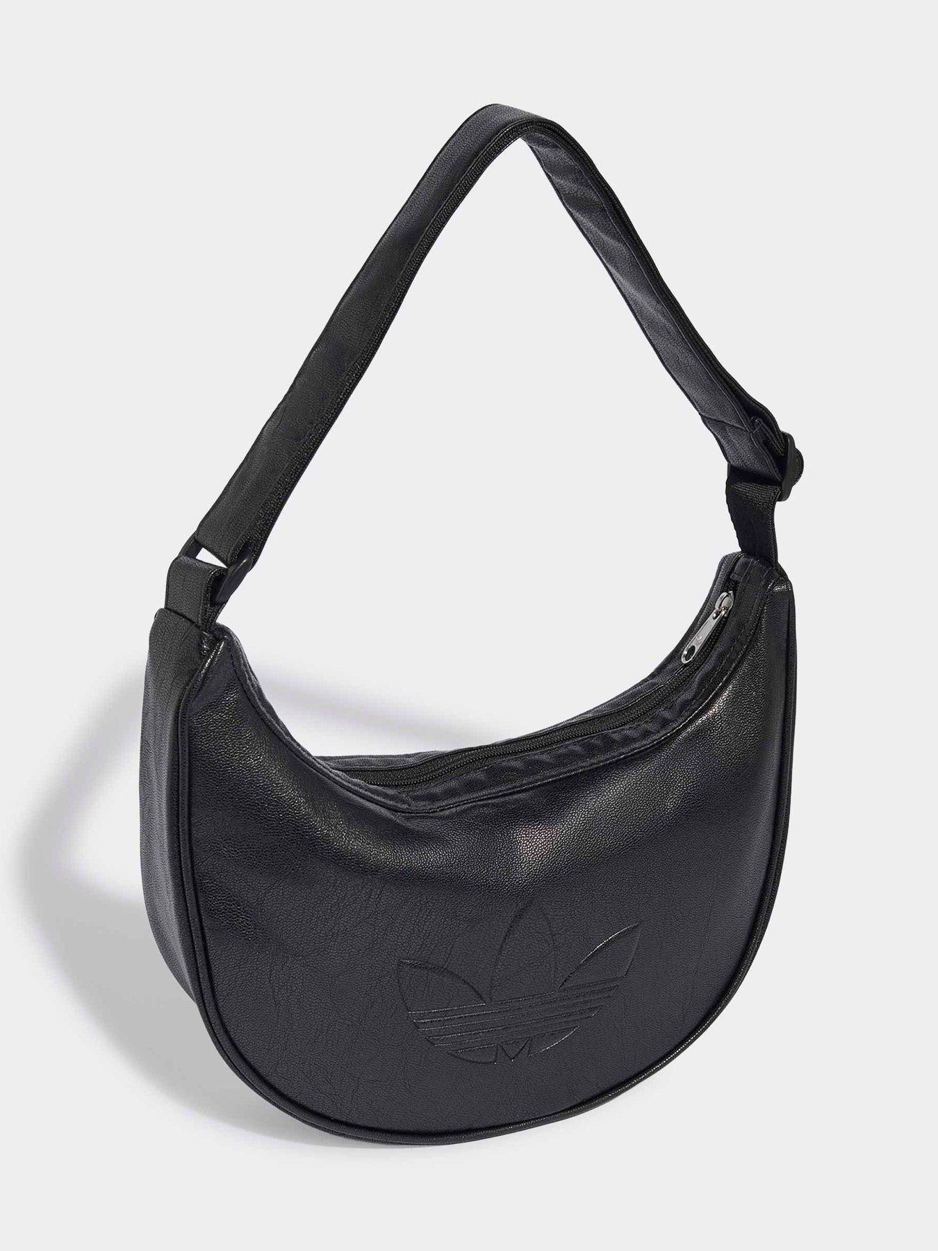 Image 3 of 6 of adidas Originals Adicolor Half Crescent Metallic Bag - Black