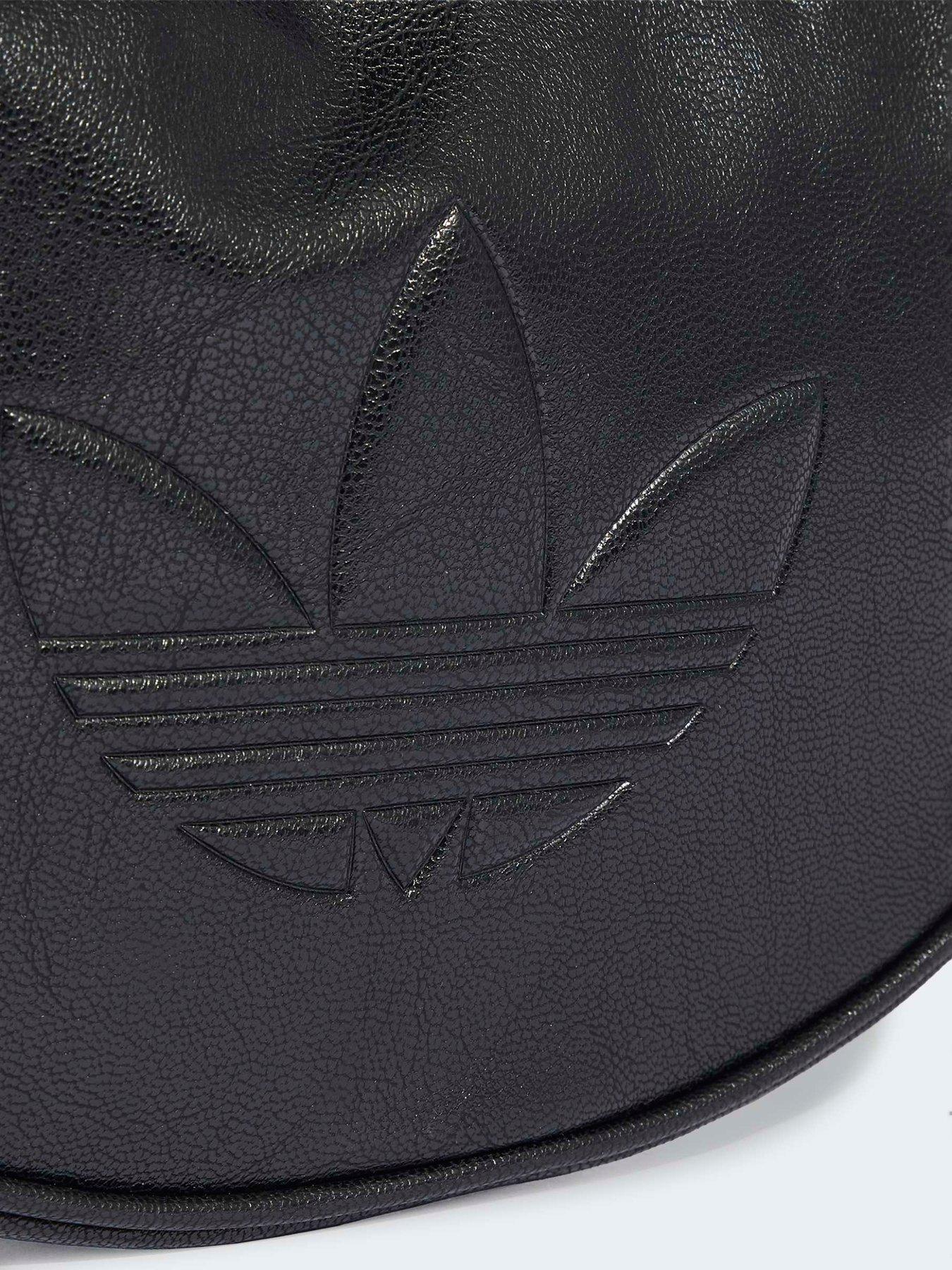 Image 5 of 6 of adidas Originals Adicolor Half Crescent Metallic Bag - Black
