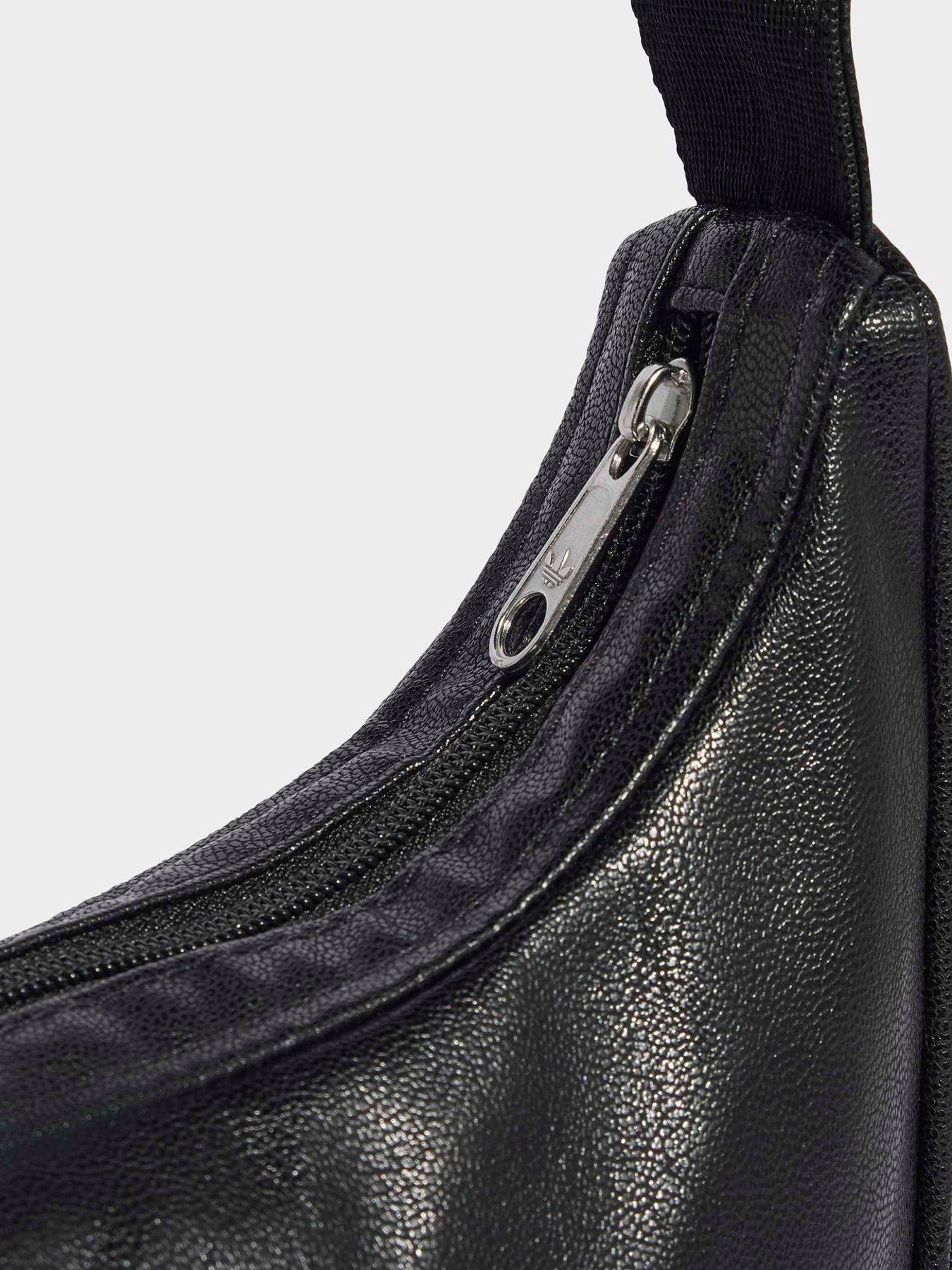 Image 6 of 6 of adidas Originals Adicolor Half Crescent Metallic Bag - Black