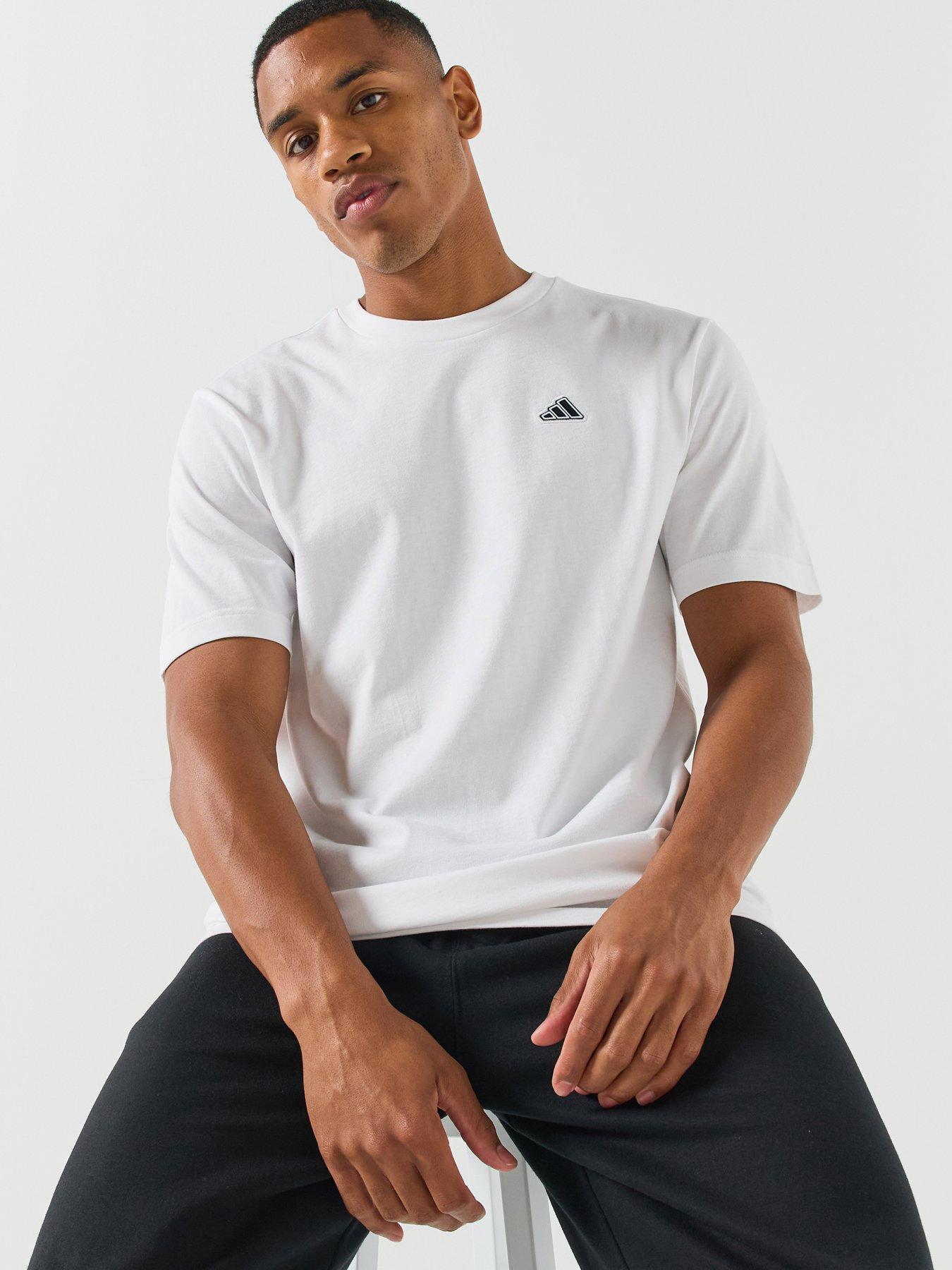 adidas Sportswear Mens Icon Tee - White
