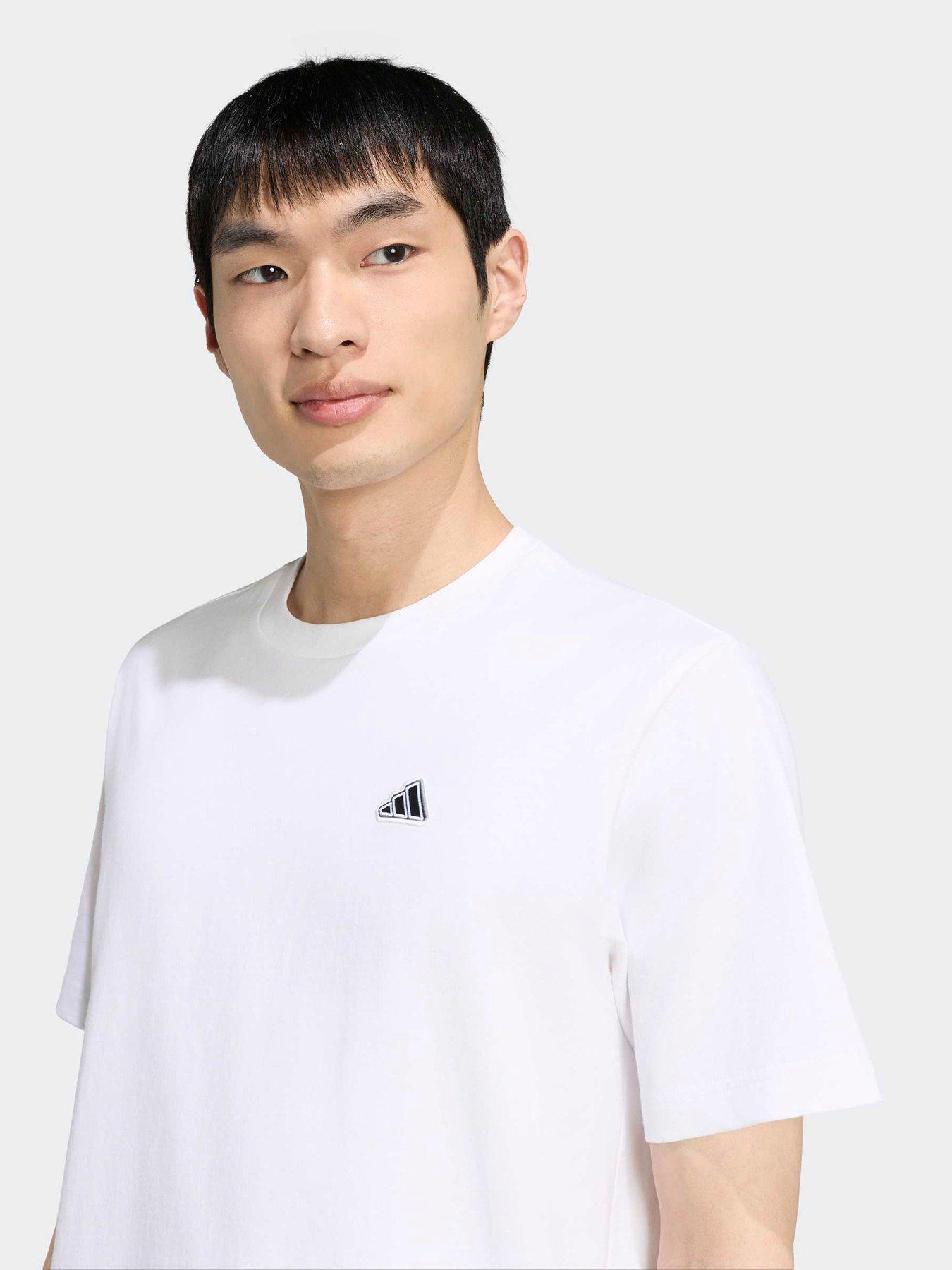 Image 4 of 6 of adidas Sportswear Mens Icon Tee - White