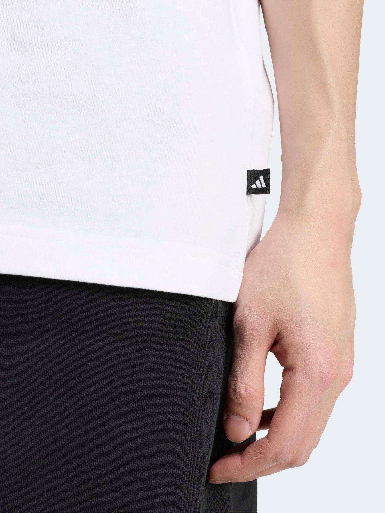 Image 5 of 6 of adidas Sportswear Mens Icon Tee - White