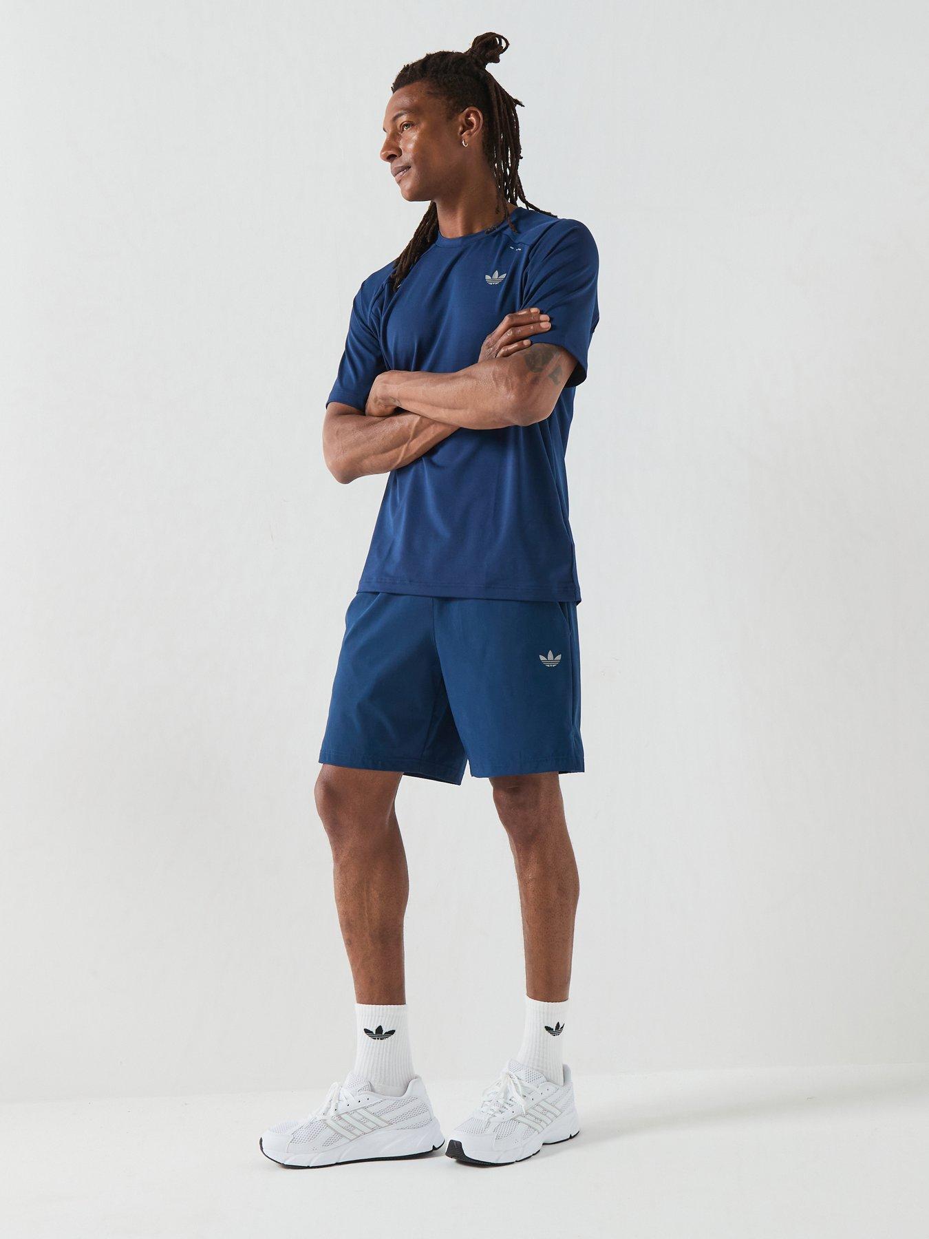 Image 3 of 5 of adidas Originals Mens Tech Essentials Woven Short - Blue